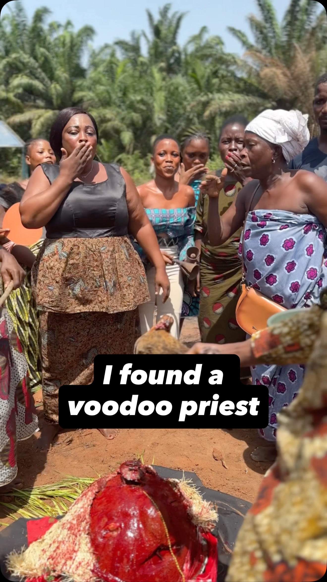 There are religions older than recorded history. In Benin, my sole mission was to learn about the one called voudon, or voodoo. Now, after seeing it myself, I have more questions than answers.
At first, my guide tried to take me to the typical tourist destination, but I wasn’t satisfied. (Show python temple footage) After much convincing, I was invited to travel deep within the jungle to attend a coming of age ceremony. We travelled by car, then by foot, for hours. (Show car following bike, leaving car behind, approach pavilion in the distance)
Upon arrival, I was offered Johnny Walker Red label and a very, very strong moonshine. (Show shot glasses) We approached a fetish called Legba, an earthly manifestation of a divinity channeled to impart health and power to a young man. (Show fetish on the ground)
Perpetrations were made, prayers were whispered, and blood sacrifices offered to satiate the god. (Show shots of each…don’t need to show the throat being slit)
I was then led barefoot through the forest to most powerful divinities, the snake god Dan. (Dan is the fetish on the bathtub looking thing. The biggest one)
The baba offered me the opportunity make a sacrifice to Dan. Unlike other divinities, he would only accept blood. A goat, a chicken…or mine.
I told him I’d consider it for next time.
____
Michael Angelo Zervos is a Greek-American filmmaker and storyteller who achieved the Guinness World Record for the fastest time to visit all sovereign countries (overall)—traveling to 195nations in 1 year and 134 days (499 days).
Beginning on January 17, 2024, and concluding on May 30, 2025, he completed the journey while documenting human stories across cultures for his global initiative, Project Kosmos.
In every country, he asked one simple question:
“What is the happiest moment of your life?”
Those conversations—spanning borders, beliefs, conflicts, celebrations, and everyday life—form the foundation of his upcoming book, The Happiest Moment of Your Life, to be published by Penguin Life** in January 2027.
🎥 Filmmaker | 🌍 Guinness World Record Holder | 📖 Author
#voodoo #vodou #vodoun #vodouisant #cotonou
