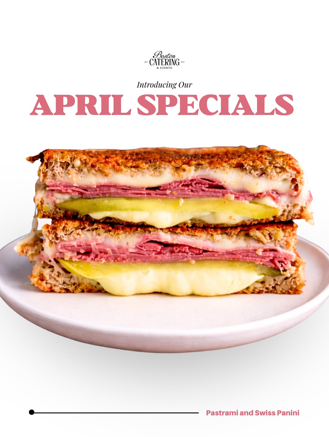 Introducing our April Specials that bring serious flavor to any event!
#bostoncatering #bostoncateringandevents #catering #bostonbusiness #bostonwedding #bostonbride #luxurycatering #bostonluxurycatering #officecatering #officelunch #officebrunch
