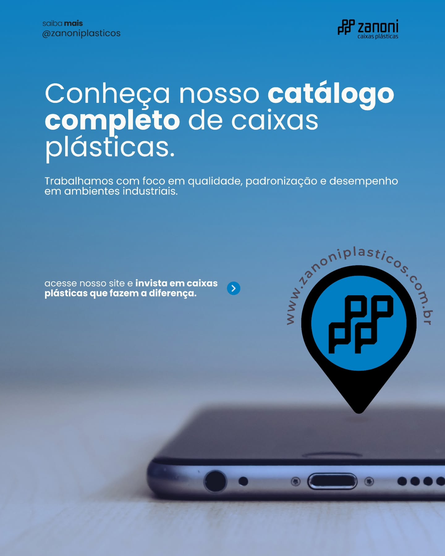 Conheça nosso catálogo completo de caixas plásticas.
Cada modelo foi desenvolvido para entregar qualidade, padronização e desempenho em ambientes industriais exigentes.
Aqui, você encontra soluções pensadas para:
✔️ Operações eficientes
✔️ Padronização de processos
✔️ Maior durabilidade
✔️ Melhor custo no longo prazo
🔎 A escolha certa começa com informação técnica.
👉 Acesse o site e invista em caixas plásticas que fazem diferença.
Na Zanoni Caixas Plásticas, catálogo não é vitrine.
É ferramenta de decisão.
#CaixasPlásticas #CatálogoIndustrial #GestãoLogística #Padronização #IndústriaBrasileira
