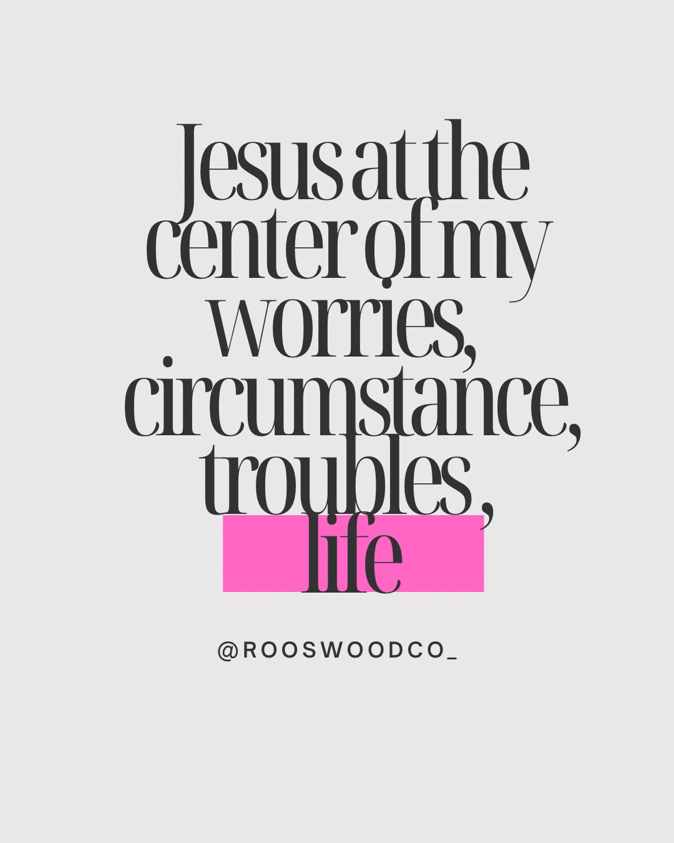 When Jesus is at the center, everything else finds its place. 🤍
Even our worries, circumstances, and troubles are surrendered to Him.
Keep your faith at the center of your life.
✨ Shop faith-inspired pieces at www.rooswood.net
#ChristianBrand #FaithOverFear #JesusAtTheCenter #ChristianInspiration #FaithBasedBrand ChristianLifestyle TrustGod Rooswood