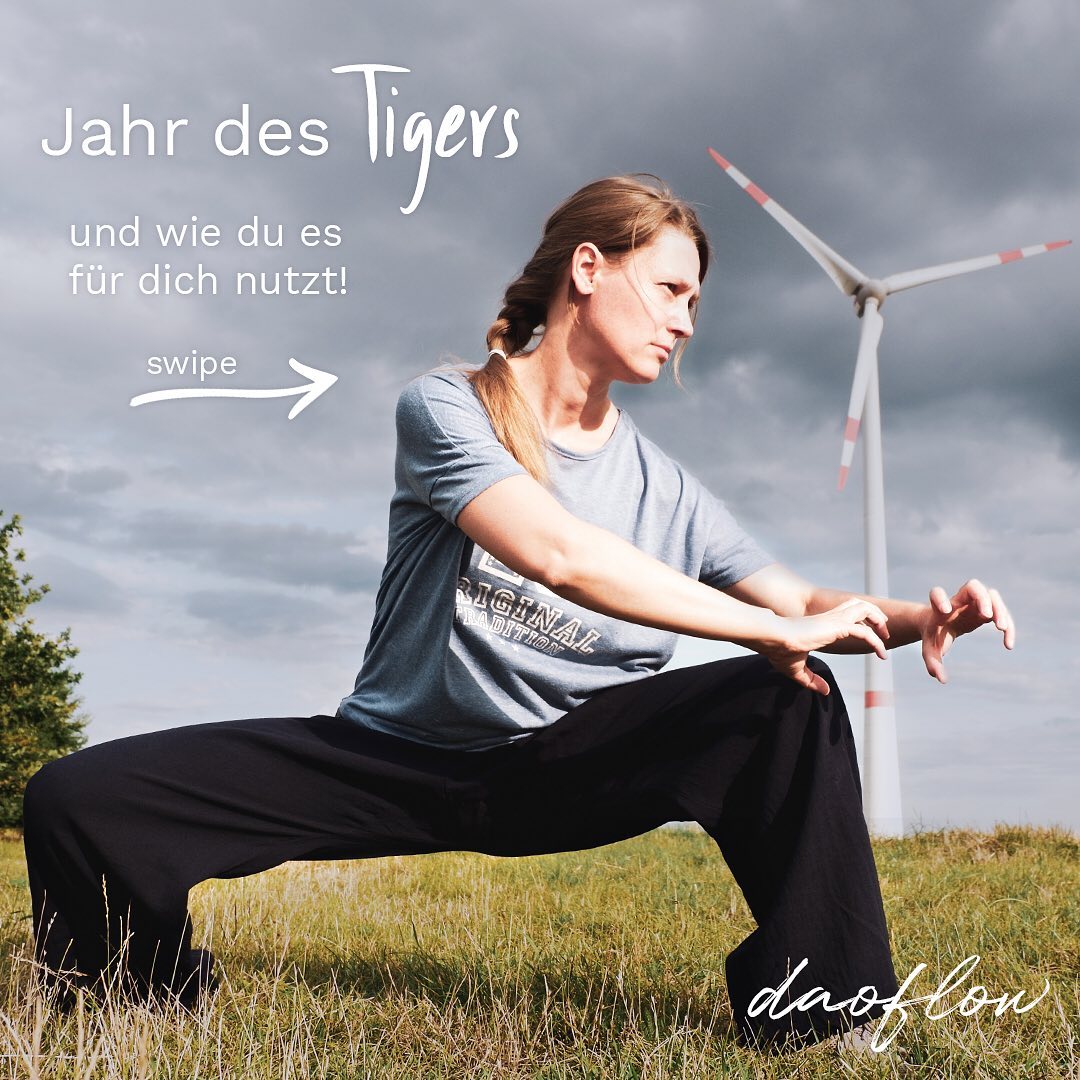 Heute beginnt das chinesische Jahr des Tigers.
In China gibt es 12 Tierkreiszeichen, die sich Jahr für Jahr abwechseln. Wenn du wissen willst, was der Tiger im chinesischen für Eigenschaften hat und wie du in 2022 diese Eigenschaften nutzen kannst, dann swipe dich durch den Beitrag. So kommst du bestens durch das Jahr des Tigers.
Stärke die Tiger Eigenschaften in dir! Mit dem Kurs "Klarheit & Zentrierung" unter daoflow.de
.
.
.
.
.
#daoflow #qigong #taichi #taichionline #qigongonline #taichiqigong #schönebewegung #lebenimjetzt #achtsamleben #innerebalance #innereharmonie #imeinklangmitmir #ruhigergeist #auszeitvomalltag #durchatmen #ausgeglichenheit #stressbewältigung #körperbewusstsein #sportzuhause #gesünderleben #selbstliebe #inspiration #gesundheit #healthylifestyle #positivevibes #taichideutschland #qigongdeutschland #auszeit #entspannung #chinesischesneujahr2022