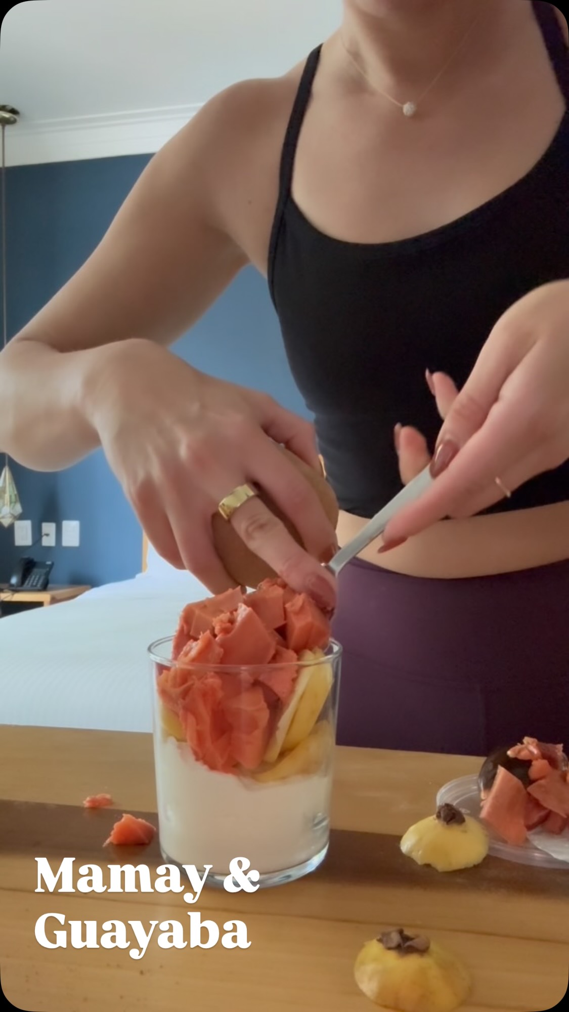 It’s just fruit and yogurt guys… yoga TT lunch. 🚀
#Fruit #honey #guayaba #mamay #yogurt