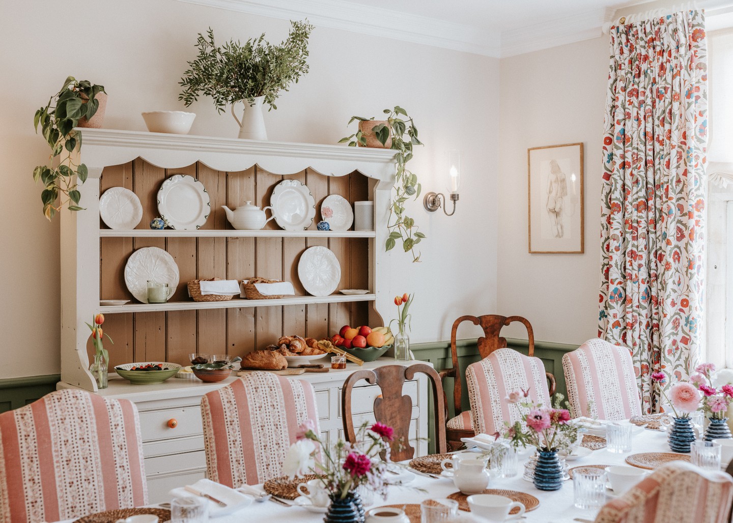 The Breakfast Room, designed for slow mornings where the tea never runs out and the sunlight hits the table just right.