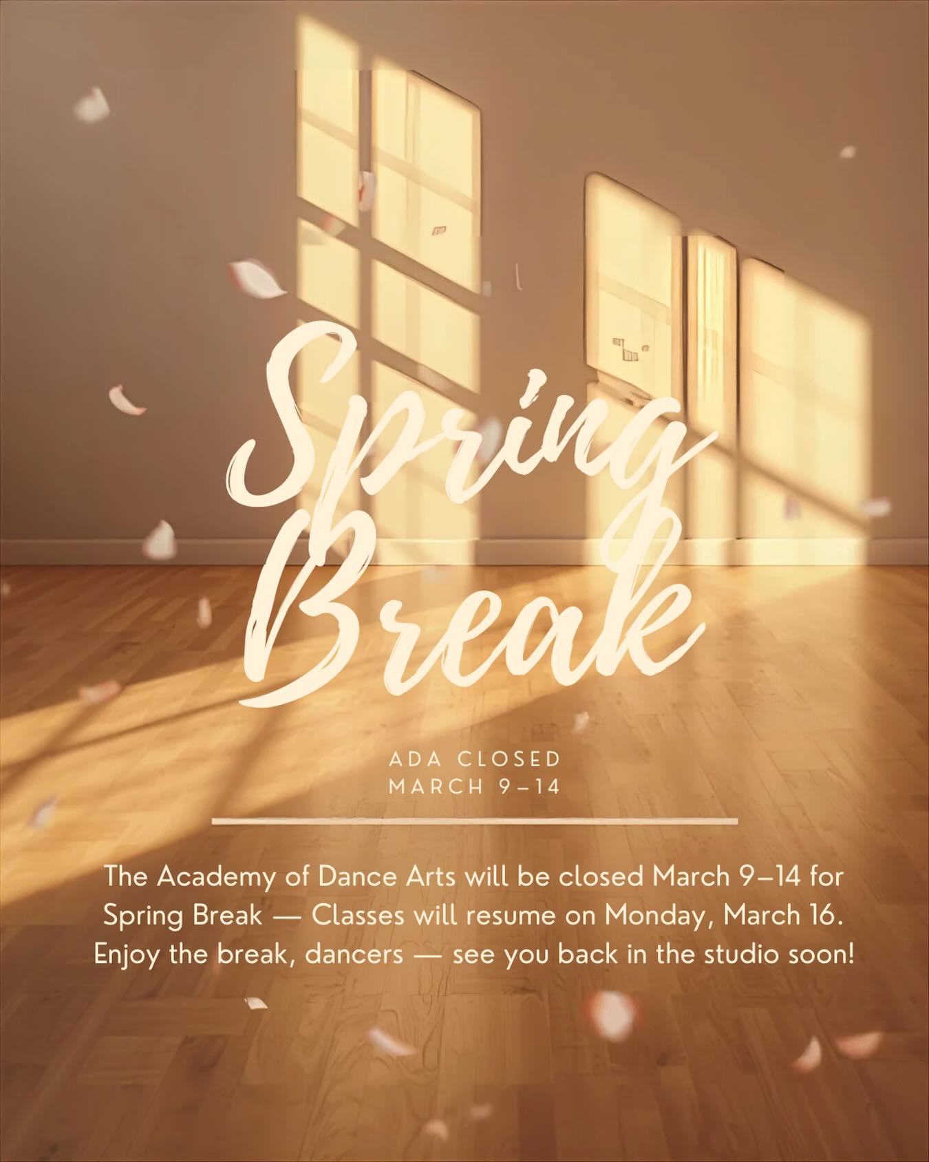 See you next week!✨🩰