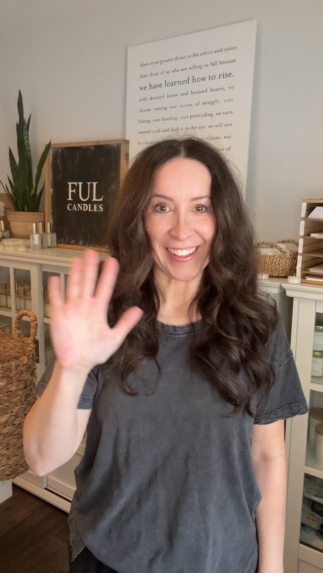 Come spend the afternoon with us 🕯️📦📬🚗☕️