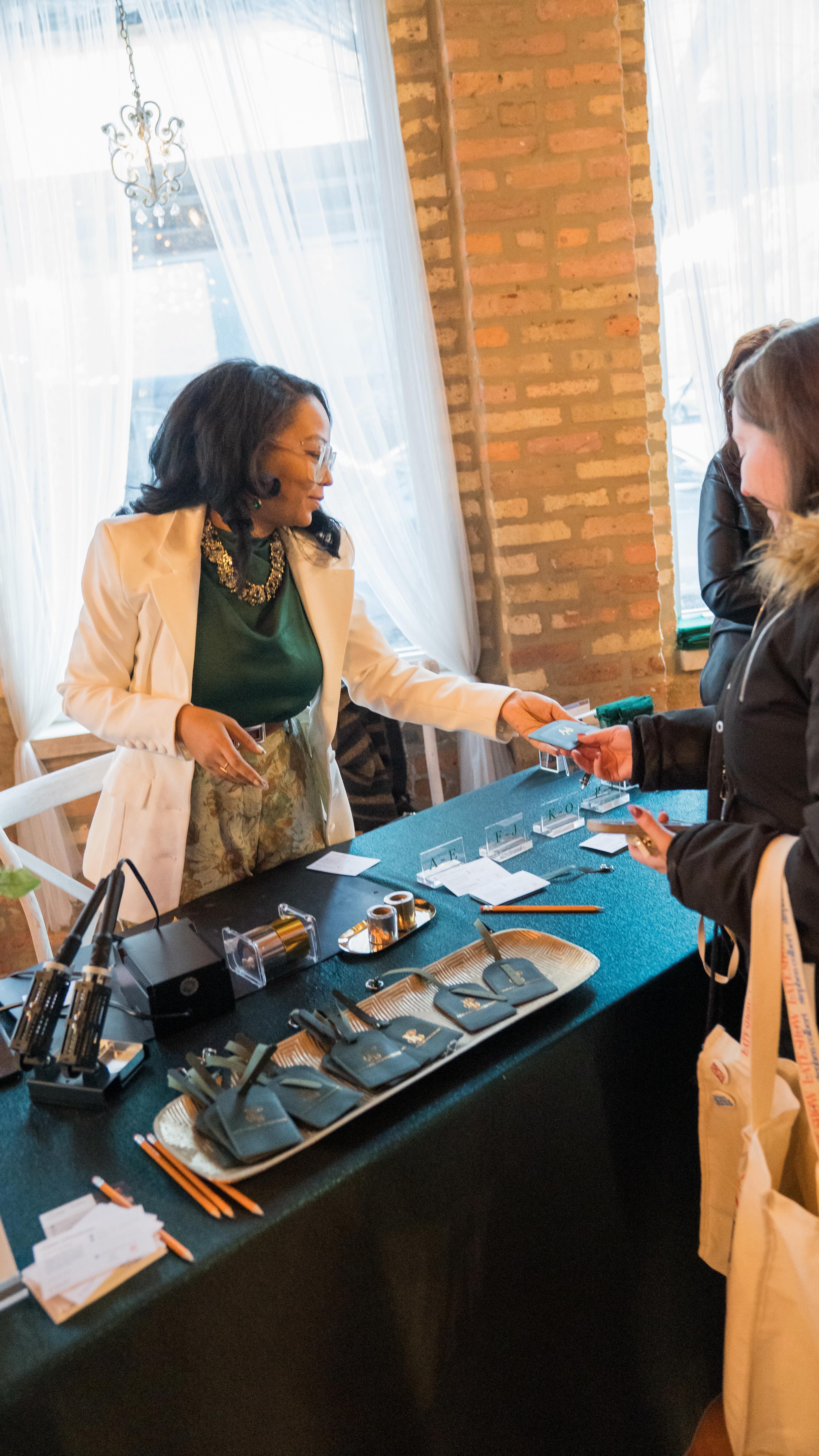 The gift that keeps on giving.
One of the sweetest parts of a live activation is realizing a finished piece won’t stay with the person who requested it. It’s the moment when a brand connects with a guest during an event, and the guest connects that moment to someone they care about.
This ripple is part of what makes live personalization so meaningful. A favor becomes a gift and now, the piece carries a story with it.
Planning an event? Let’s work together to bring your guests personalization that travels beyond the room.
Cover photo: @newlandweddings
#chicagocalligrapher #eventcalligrapher #livecalligraphy #brandactivations #experientialmarketing