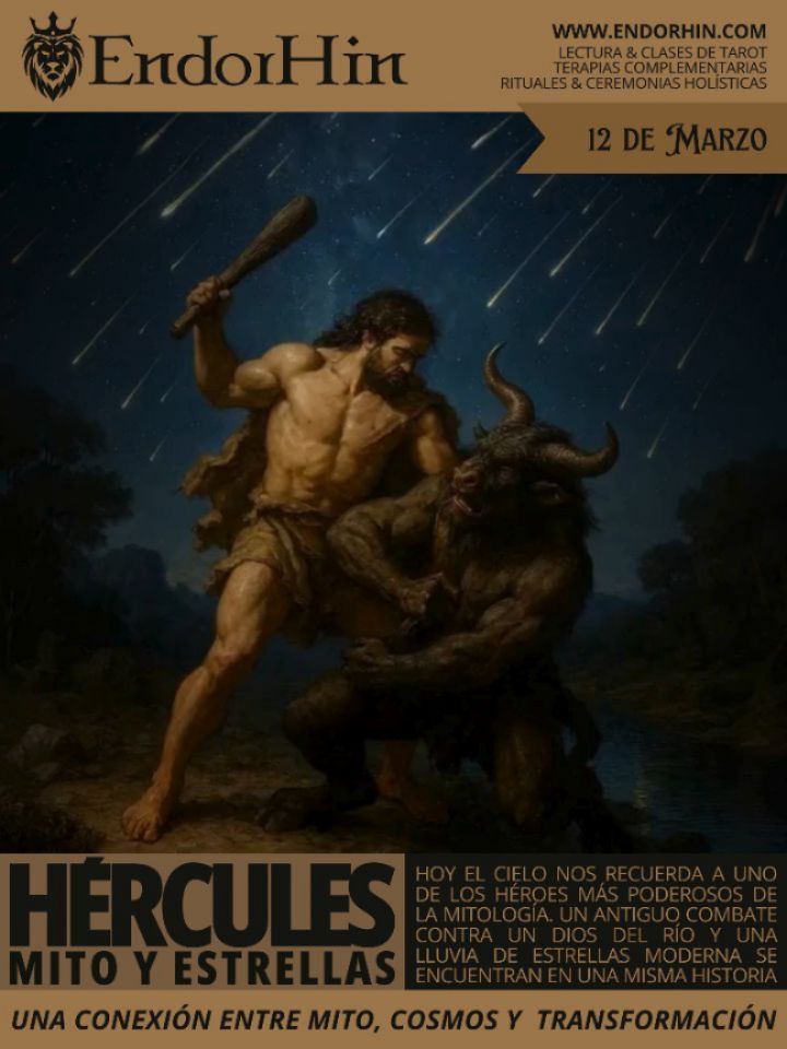 🌠 Cada vez que vemos una estrella fugaz, algo dentro de nosotros se detiene.
Los antiguos contaban historias de héroes que luchaban contra ríos, monstruos y fuerzas de la naturaleza.
Hoy seguimos mirando el cielo… pero ahora sabemos que esos destellos vienen del polvo de antiguos cometas.
El 12 de marzo, una lluvia de meteoros aparece cerca de la constelación de Hércules.
Un fenómeno astronómico moderno que, curiosamente, vuelve a conectar con uno de los mitos más antiguos del mundo.
Tal vez por eso seguimos levantando la mirada cuando el cielo se ilumina por un instante.
Desliza el carrusel y descubre la historia.
✨
.
.
.
.
.
.
.
#CalendarioPagano #Tarot #Mitologia #Astronomia #Astrologia