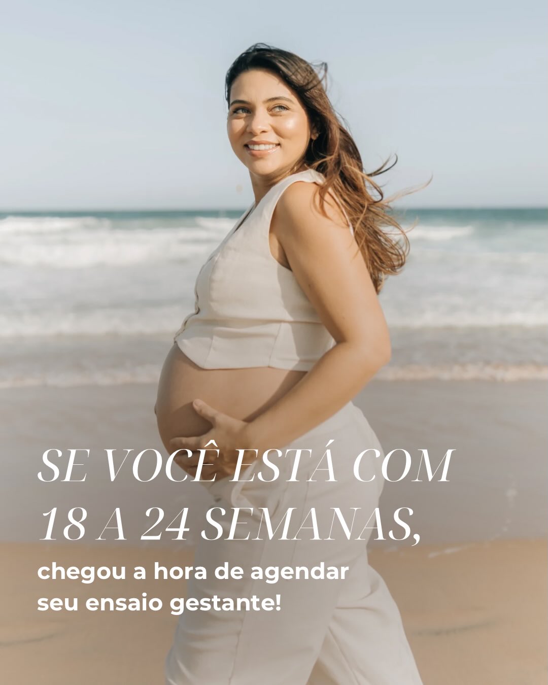 Muita mulheres acham que a melhor fase para o ensaio gestante é no final da gravidez… mas na verdade o período mais confortável costuma ser entre 27 e 33 semanas.
Por isso, por aqui já agendamos entre 18 e 24 semanas, para garantir uma boa data na agenda e planejar tudo com tranquilidade. 🤍
Se você está nessa fase, agora é a hora de reservar o seu ensaio. Clique no link da bio para mais informações. ✨