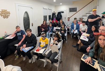 Throwing it back to last week’s Purim celebration! 🎉
It was a full house at Rabbi Turk’s home. The community gathered for a meaningful Megillah reading, while the kids enjoyed a Purim film and crafts. It was a Purim for the books! ✨
Next up: Our Pre-Passover Matzah Factory 📅 Sunday, March 22 Have you signed up yet?