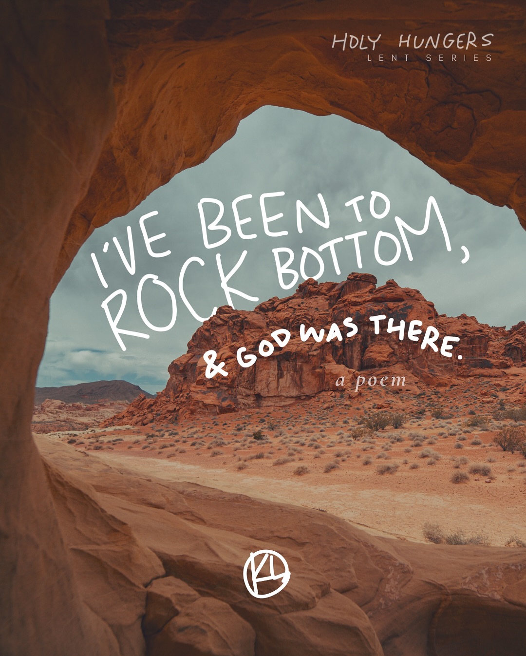 When God removes the counterfeit things we feed on, we better taste the Bread of Life.
This post continues the Lent series “Holy Hungers” — speaking to the deeper needs God created in us and how He alone satisfies.
This year I have felt the terrible lows of rock bottom, but I have also felt the comfort of a good and kind God in equal measure. It is incredible how pain clarifies my hunger and sharpens my senses to better taste and see that the Lord is good.
The phrase “I’ve been to rock bottom, and God was there” was given to me by a counselor in February, and I have thought of it often since.
Follow along for more of the series:
@kategoescreating
@sarahsparksmusic