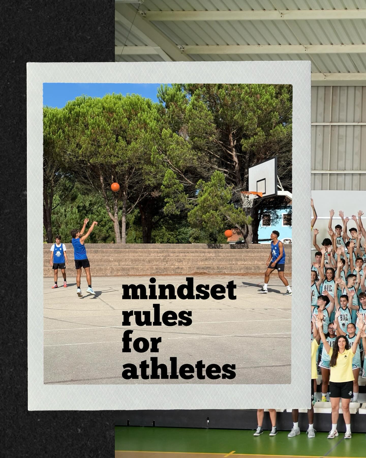 Mindset Rules para Atletas 🧠🔥
O que separa bons atletas - de atletas de topo?
A mentalidade. 🧠🔥
O talento ajuda.
Mas é a mentalidade que separa os bons dos grandes.
1️⃣ **Quebra os teus limites**
O corpo vai até onde a mente acredita. Muitas vezes o único limite é aquilo que decides acreditar.
2️⃣ **Aceita o desconforto**
O cansaço faz parte do processo. É nos momentos mais difíceis que o carácter de um atleta aparece.
3️⃣ **Treina a tua mente**
Corpos cansados não desistem. Mentes fracas sim. A mentalidade também se treina — todos os dias.
4️⃣ **Procura evolução, não desculpas**
Cada treino é uma oportunidade para melhorar 1%.
5️⃣ **Disciplina > Motivação**
A motivação vai e vem. A disciplina mantém-te no caminho.
No nosso camp de aperfeiçoamento não treinamos apenas atletas.
**Desenvolvemos mentalidade, carácter e competitividade.**
No BIC queremos mais do que formar atletas.
Queremos formar jovens com mentalidade forte dentro e fora do campo. 🏀🦾
Porque a verdadeira diferença 🧠 aparece quando o jogo fica difícil.
Porque o verdadeiro atleta continua quando os outros param. 💪
#mindsetdeatleta #mentalidadeforte #jovensatletas #treinodesportivo desenvolvimentodeatletas