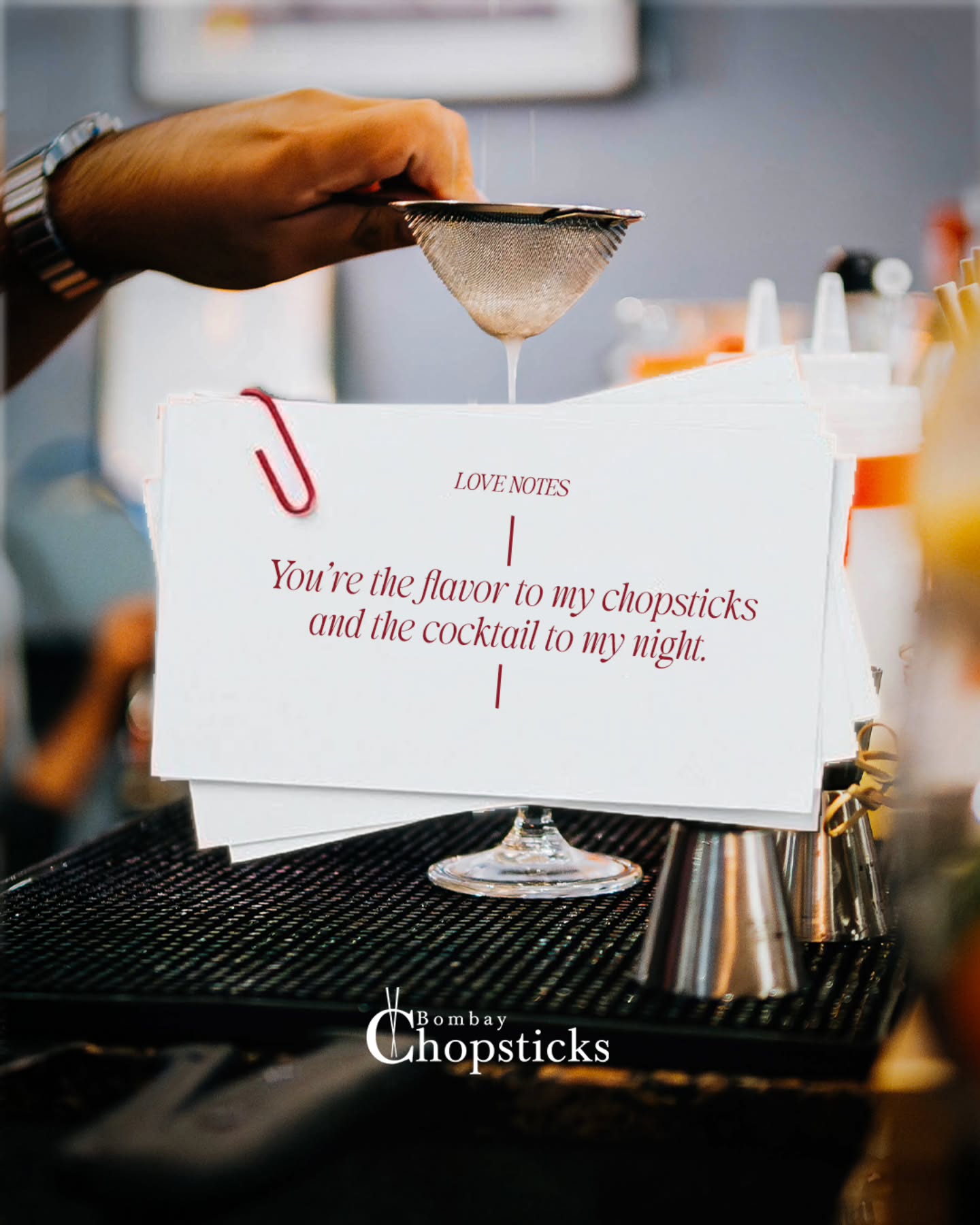 Some love stories begin with a drink. Others begin with a shared plate of food.
This Valentine’s, let the evening unfold over handcrafted cocktails, bold flavors, and the kind of moments that stay with you long after dinner ends.
Celebrate love, great food, and great company at Bombay Chopsticks.
.
.
Bombay Chopsticks restaurant Mississauga, Valentine’s dinner Mississauga, Asian fusion dining Mississauga, romantic restaurants in Mississauga, The Wimpy’s Wrath, Indo Chinese food Canada
.
#BombayChopsticks #MississaugaEats #MississaugaFood #ValentinesDinner #GTAFoodie