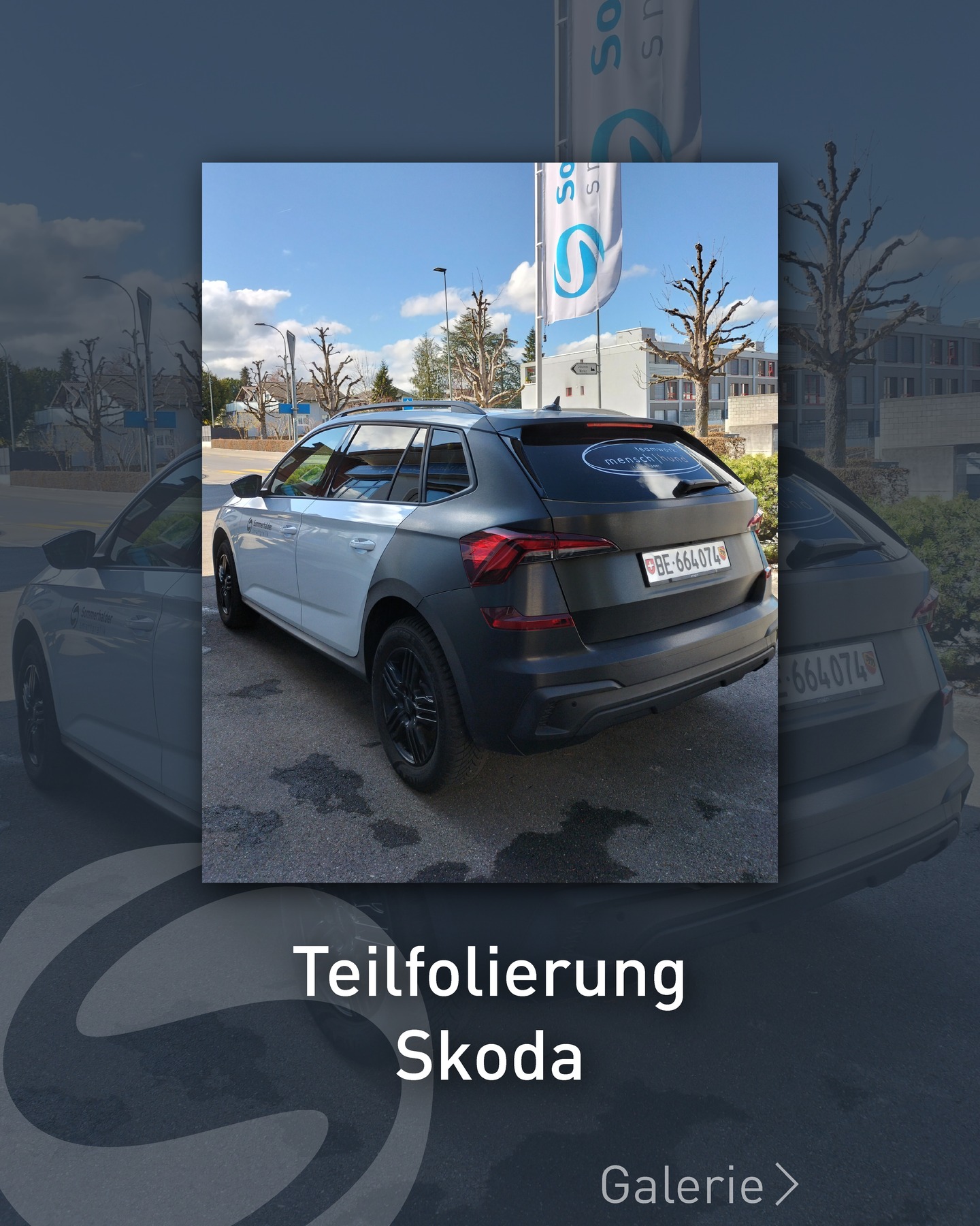 Der Skoda von @menschhundcoach ist ab jetzt mit einer edlen Teilfolierung auf den Strassen anzutreffen.
—————————
#autobeschriftung #werbung #werbetechnik #carwrapping #3m #teilfolierung #thun