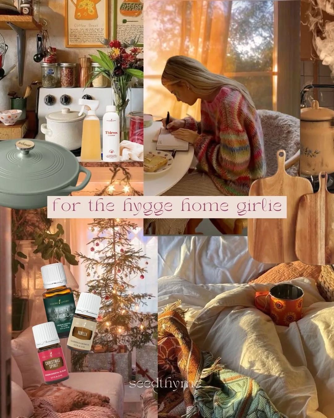 pour a cuppa for this one, besties🫶🏼
this one's for the cozy, homebody in your life who is either all-in on supporting their body, looking into a more natural lifestyle, or is a sucker for a vintage thrift gift🧺
SEND to your bestie who speaks this language or SAVE if this is *you* (or for when your great aunt tessie asks for a link at around the thanksgiving table)
find all these + more through my gift guide✨ highlight
& go ahead and give @hyggewithhaley a follow because she's my go-to hygge hype girlie
xoxo, alyssa🧡