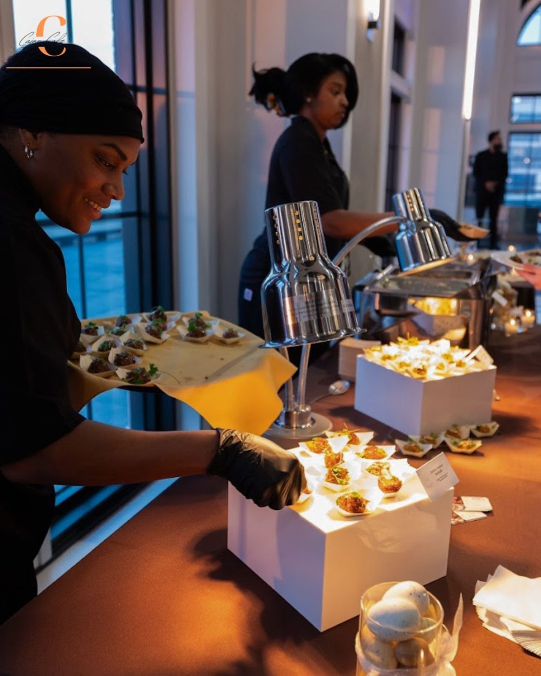 A little behind-the-scenes from the action.
Our team is working the line, making sure every bite going out is just right. Events move fast, but it’s the attention to the small details that makes the experience special for every guest. From prep to plating, we love bringing great food and great energy to every event we’re part of.
#ChicagoCatering #EventCatering #BehindTheScenes #CateringLife #HospitalityIndustry #ChicagolandEvents #TeamInAction #FoodService #EventStaff #ChicagoEvents