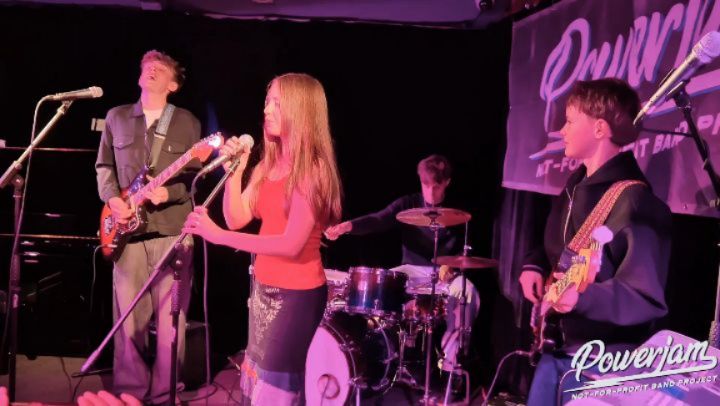 Powerjam band for just 6 months, 'LowLands'! featured in part 5 of our recent gig, along with photos of the rest of the amazing Powerjam bands line-up!
#NotForProfitAwards #youthbands #kttunstall #musicacademy #blackhorsecherrytree