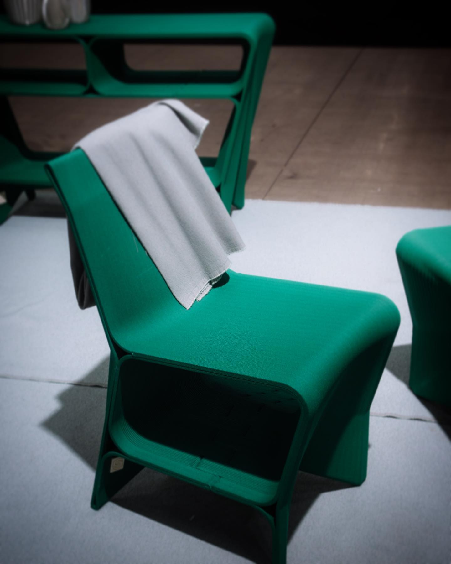 The Paper Plane Chairs made of layer and layer of recycled fishing net with wood fibers.
Designed by @stylecollectionhome
3D printed partner @theindustryswedenab
Photographer @felixdallago
#recycledmaterials #recycled #3dprinted #recycledfurniture #furnituredesign