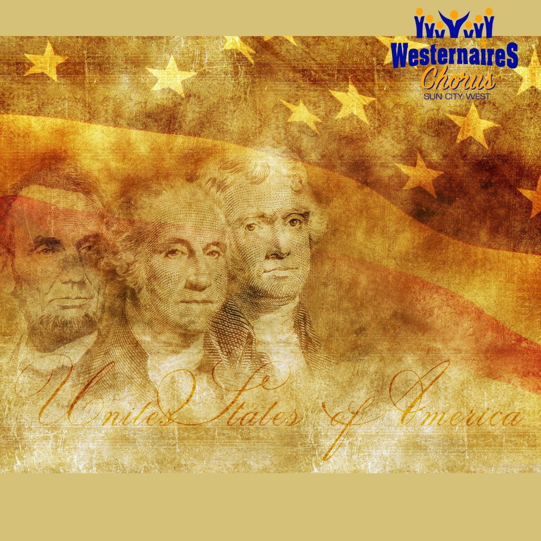 Hey Sun City West neighbors! 🎶 In 14 days, we're taking you back to 1776 with soaring harmonies, heartfelt tributes, and plenty of patriotic toe-tapping fun. 250 years of America's story! March 27-29 & April 2-3 at $15. Tickets: https://westernaires.club/ 🇺🇸 Who's ready