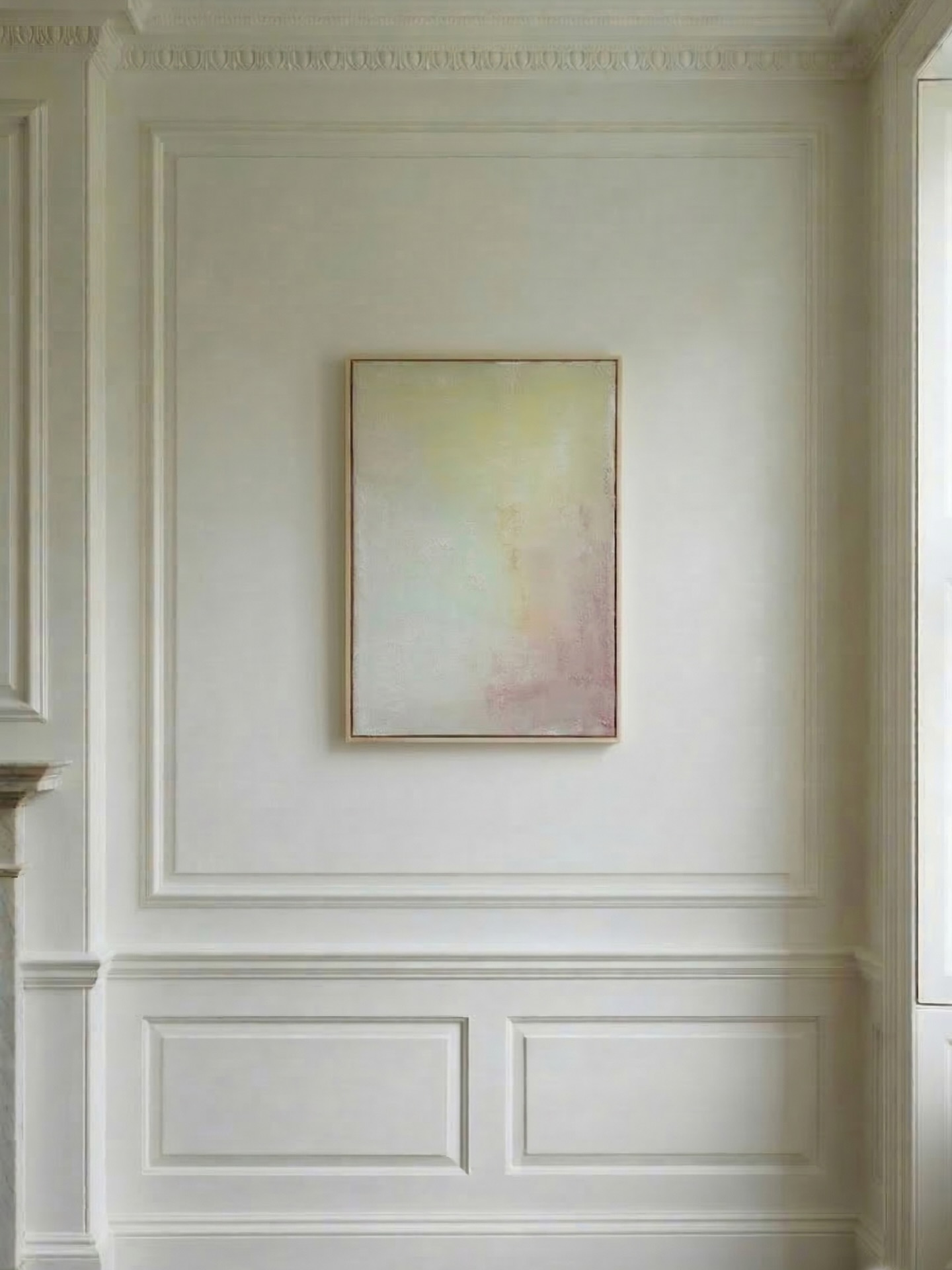 DREAMS is in the spring studio sale, was £450 and now £360, mixed media on canvas, in tray timber frame ✨🌼