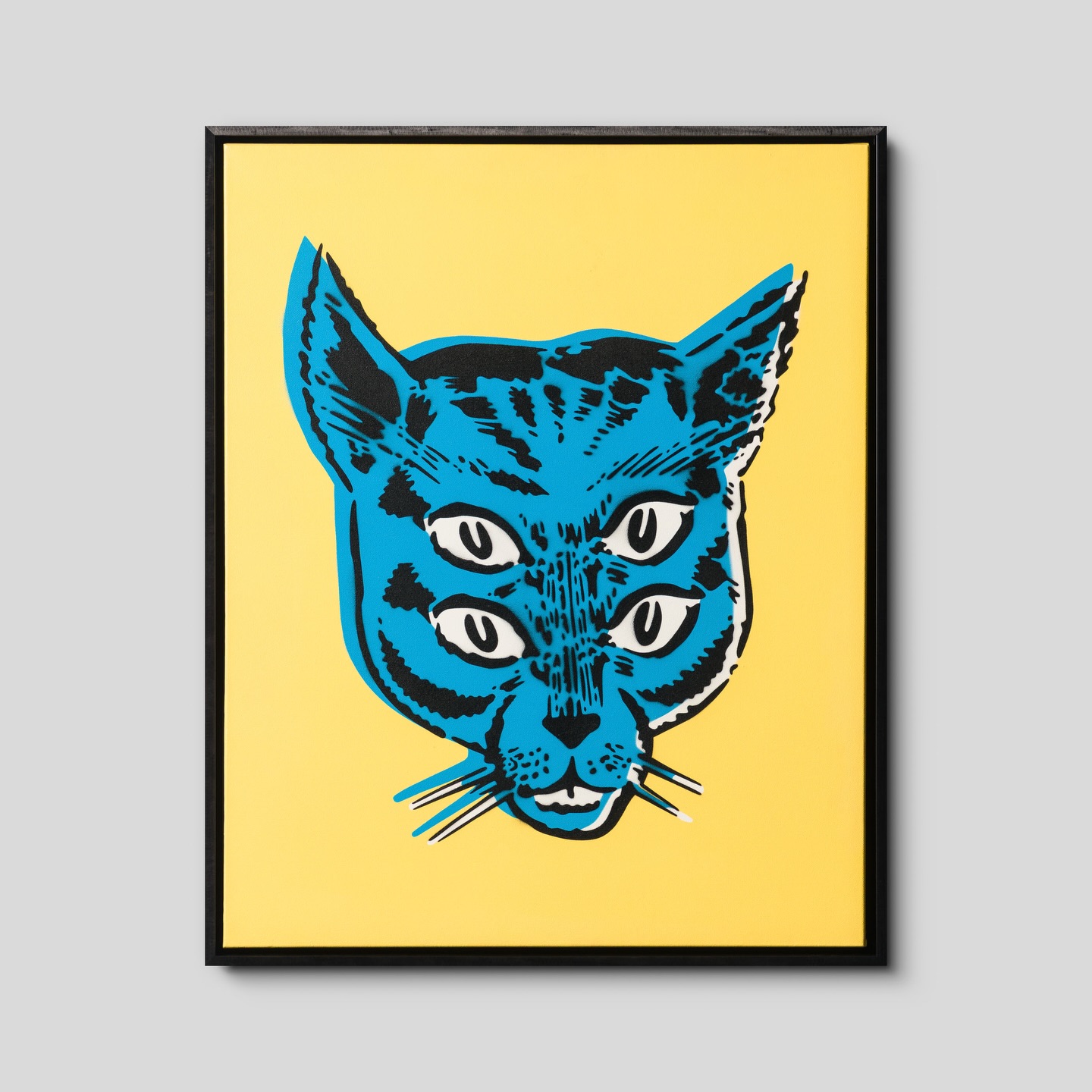 Hands up if you’re a cat person?! Available through @castlefineart