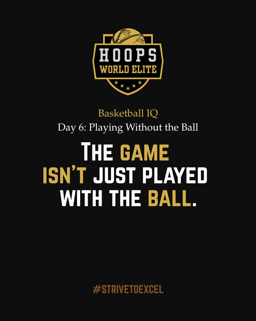 The game isn’t just played with the ball.
Some of the best plays happen when you don’t have it.
Great players cut hard.
They set strong screens.
They move with purpose.
They create space.
They open lanes.
They make the game easier for everyone else.
Standing still makes the defense comfortable.
Movement makes them panic.
When you move with purpose,
the ball finds you.
🔥 STRIVE Focus: TRUST
Trust your teammates to make the pass.
Trust the offense to work.
Trust that doing the little things leads to winning basketball.
Great teams trust the system —
and each other.
🧠 Affirmation:
“I move with purpose and create opportunities for my team.”
🦶 Hoppy says:
“Even a Bigfoot knows — if you stand still in the forest, nobody finds you.
Keep moving and the ball will find you.”
💪 Follow @HoopsWorldElite for 30 Days of Basketball IQ —
and keep building your game from the inside out.
#HoopsWorldElite #HoppyTheHooper #STRIVE #Trust #BasketballMindset #BasketballIQ #TeamBasketball #YouthBasketball #MoveWithoutTheBall #NextPlay