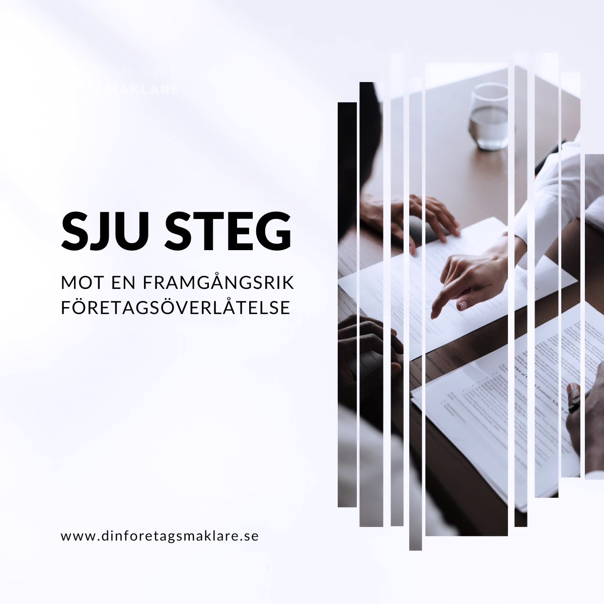 Processbeskrivning
1. Förberedelse och due diligence
2. Marknadsanalys och positionering
3. Målgruppsinriktad marknadsföring
4. Strukturerade förhandlingar
5. Legalt säkerställd överlåtelse
6. Integrationsplanering
7. Uppföljning och support efter överlåtelsen
#företagsmäklare #entrepeneur #drivaföretag