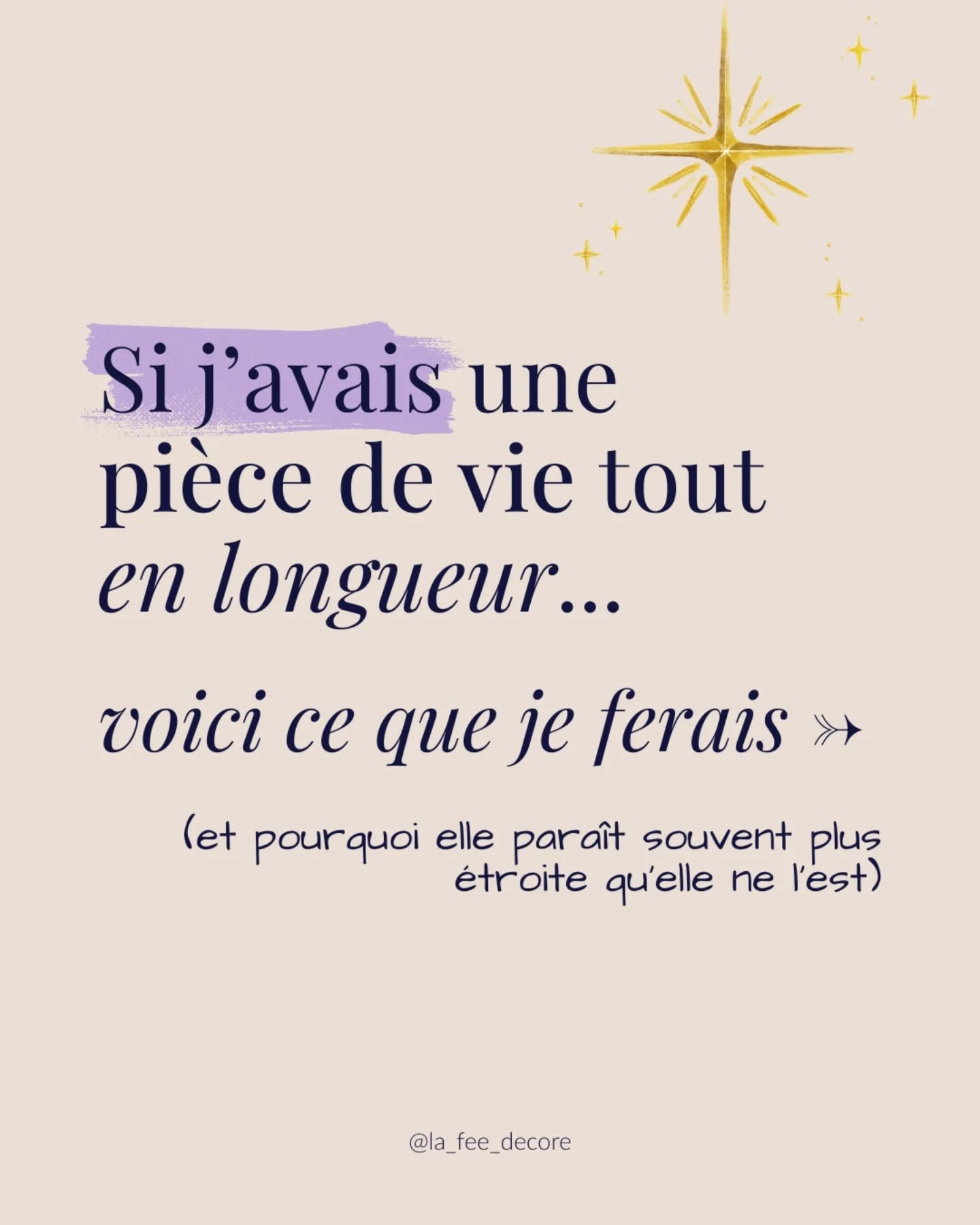 Les pièces de vie en longueur donnent souvent cette impression étrange :
on a de la place et pourtant la pièce ne paraît jamais vraiment agréable à vivre 😕
Canapé collé au mur, meubles alignés, grand passage au milieu…
Sans s’en rendre compte, on crée un effet couloir qui rend la pièce froide et déséquilibrée ❌
Alors qu’avec quelques ajustements, cette même pièce peut devenir un espace chaleureux où chaque zone trouve naturellement sa place.
Si ta pièce de vie est en longueur, ce post peut vraiment t’aider.
Enregistre-le pour le retrouver quand tu aménageras ta pièce.
👉 Dis-moi en commentaire, ta pièce de vie est plutôt en longueur, carrée, difficile à aménager...?
Je suis curieuse de savoir ✨
.
.
.
#décorationintérieure #conseildéco #piecedevie #sejour #optimisation