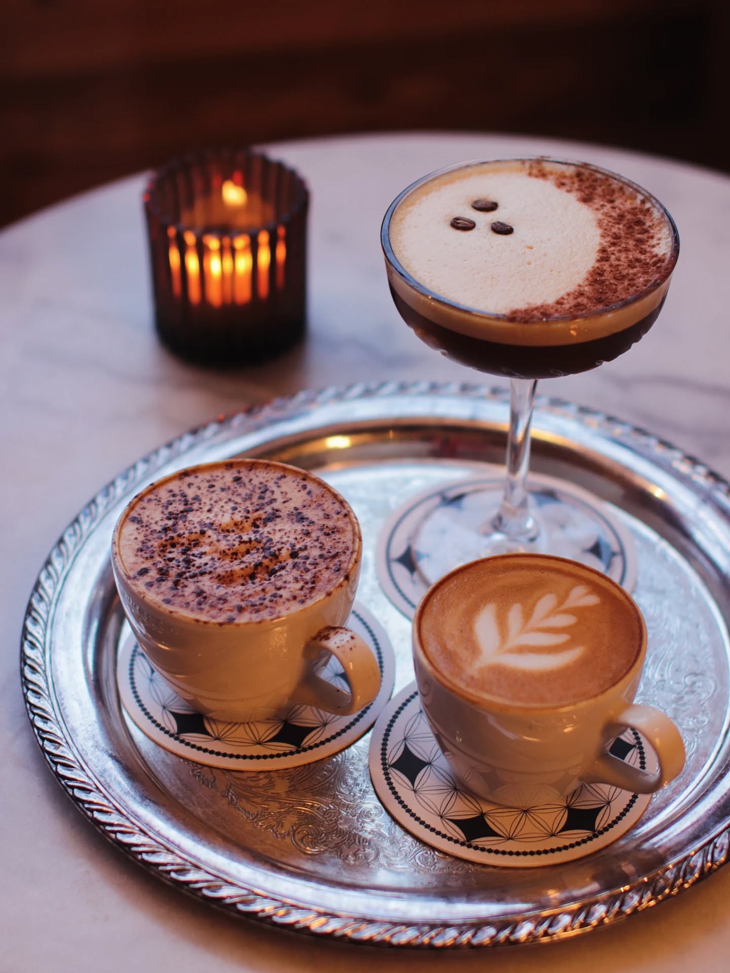 From coffee to cocktails. 🤎 Whether you want to sip on a silky latte, or enjoy an espresso martini, taking you from day to night in our cosy cafe bar is what we're all about.
.
Thursday 9am-9pm
Friday 9am-10pm
Saturday 9am-10pm
Sunday 9am-8pm
#winebar #cocktailbar #Altrincham #Manchester #coffeeandcocktails