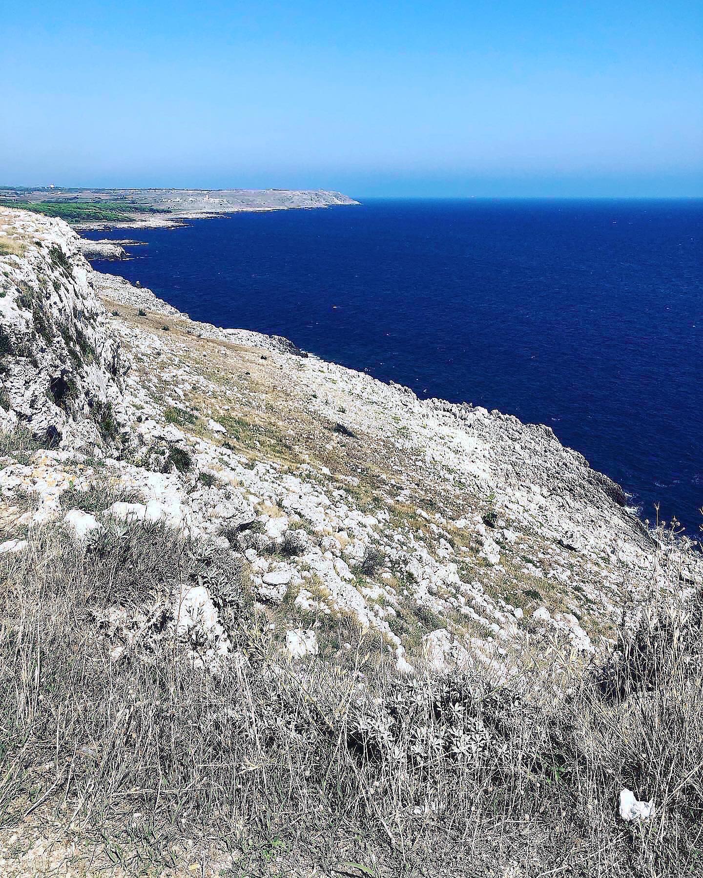 The South of Italy where the Mediterranean is magnificent.