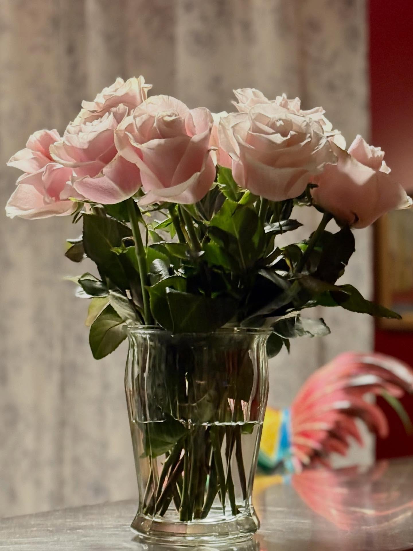 There’s something about pink roses that stops me in my tracks.
Soft… elegant… quietly powerful. Just like the color itself.
These beauties showed up for my birthday and I swear they feel symbolic. Pink has always meant something deeper to me — tenderness, love, vulnerability, and the courage to live life exactly as you are. Not loud. Not forced. Just authentic.
Sitting here looking at them in the soft light, their delicate blush petals unfolding one by one, I’m reminded that beauty doesn’t have to shout to be extraordinary. Sometimes it just opens slowly… and fills the entire room.
Birthdays are funny like that too. Another year, another layer unfolding. More truth. More gratitude. More softness where there once might have been armor.
These roses feel like a quiet celebration of that.
A little reminder that life, like a rose, is meant to be lived fully open.
And yes… pink suits me just fine.
#PinkRoses
#BirthdayReflections
#EmbraceThePinkGlow
#GratitudeAlways
#TheRoccoPink