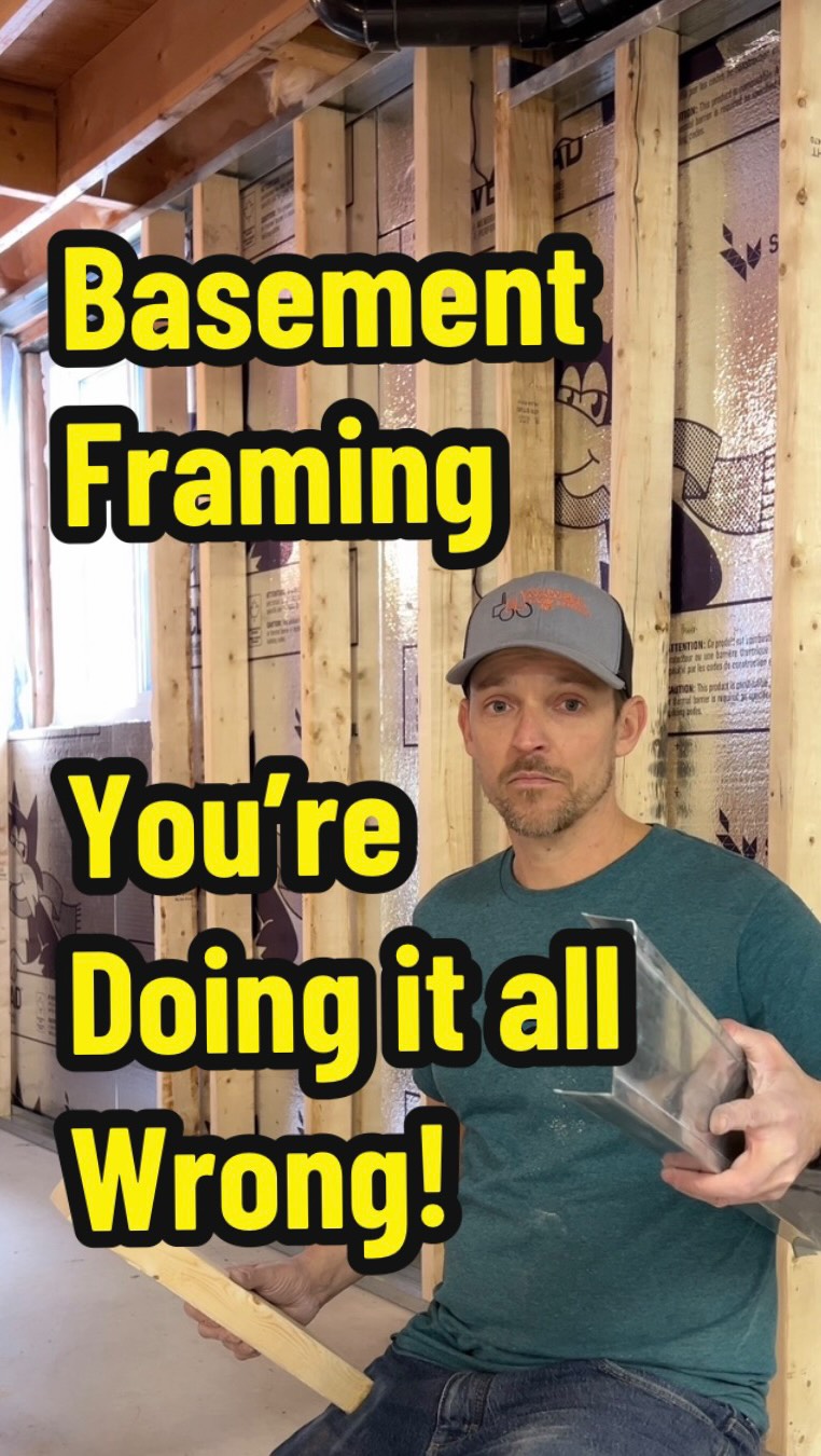 Basement Framing Tip #thetoolpulse #diy #tooltips #basement #viraltip
Have you ever framed like this before?