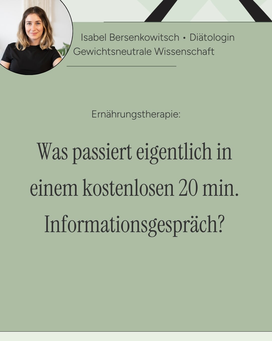 Viele Menschen sind unsicher, wenn sie „kostenloses Informationsgespräch“ lesen.
Sie fragen sich:
Wird mir da etwas verkauft?
Muss ich mich danach entscheiden?
Oder muss ich schon genau wissen, was ich will?
Die Antwort ist: Nein.
Ein Informationsgespräch ist einfach ein Raum, um gemeinsam zu schauen, wo du gerade stehst.
Du kannst erzählen, was dich im Moment im Umgang mit Essen belastet, welche Erfahrungen du bisher gemacht hast und was du dir eigentlich wünschen würdest.
Ich erkläre dir in Ruhe, wie der Ablauf bei einer Zusammenarbeit ist und wir klären gemeinsam, ob Gruppe oder Einzel besser zu dir passt. Und natürlich kannst du alle Fragen stellen, die dir wichtig sind.
Am Ende schauen wir gemeinsam, wie du verbleiben möchtest - aber du musst dich nicht im Gespräch entscheiden, sondern kannst dir so viel Zeit nehmen, wie du brauchst.
Wenn du neugierig bist, buche gerne ein Orientierungsgespräch: gerade nehme ich Klient:innen für Gruppe und Einzel auf :)
Den Link findest du in der Bio.
#ernährungstherapie #diätologie #kostenloseserstgespräch