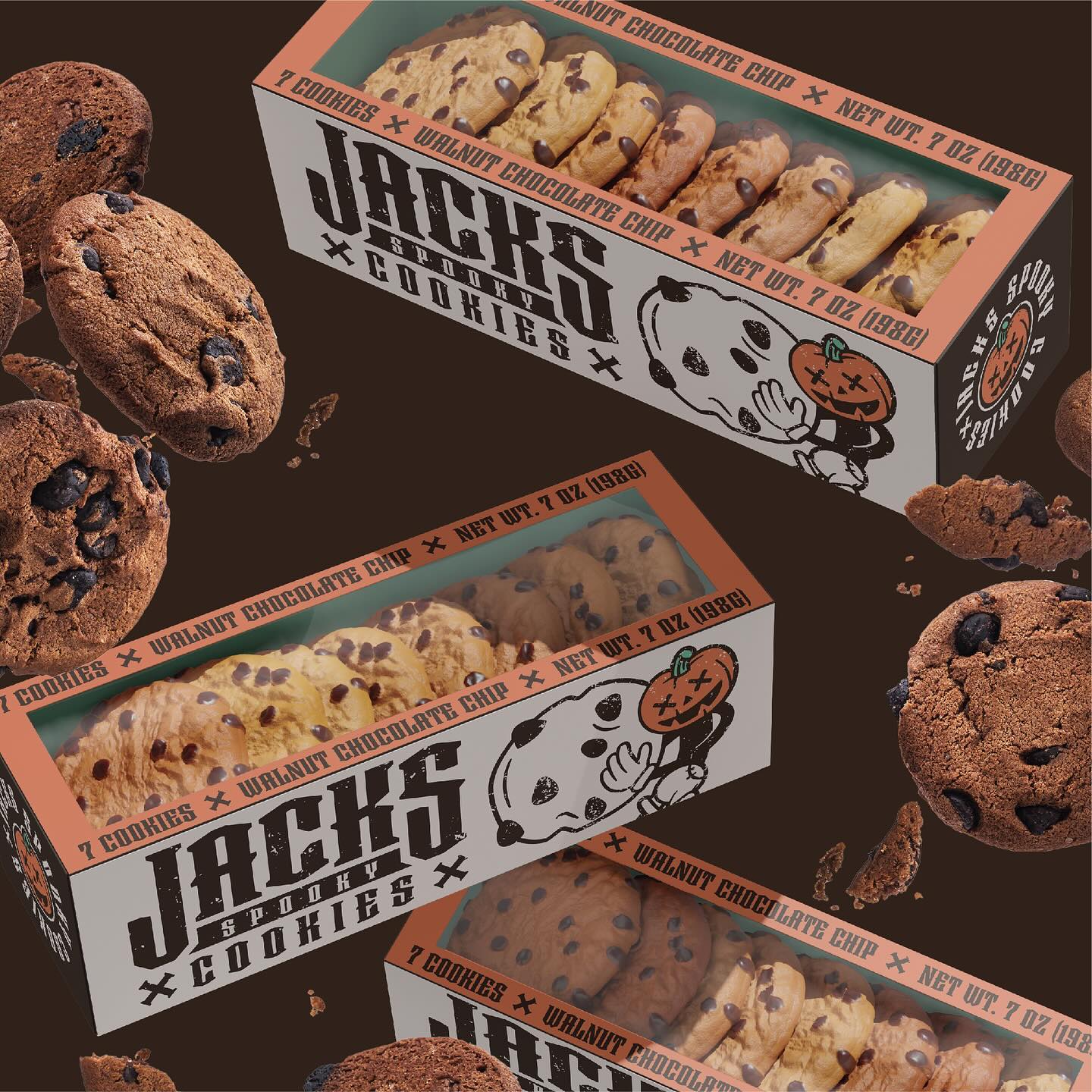 Happy Halloween! And with that comes a new brand for Jacks Spooky Cookies! 🎃🍪
The brand identity is playful and features the cookie stealing Jacko Lantern throughout designs.
#brandbriefjacks
Follow for more design content.
#graphicdesign #design #art #graphicdesigner #branding #logo #designer #digitalart #illustrator #creative #logodesigner #typography #marketing #logodesign #webdesign #designinspiration #adobe #cookies #halloweendesign #halloween #designbrief