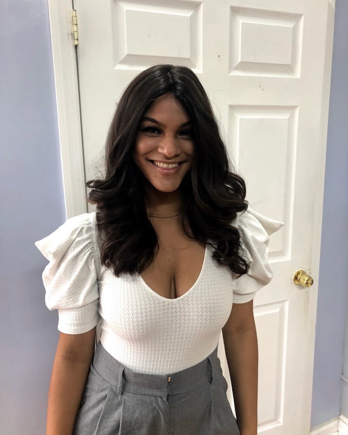 Love to see everyone’s #smile . #wigs #wigglam #wigsforacause #wigsforachange #wigspecialist #makeover #nationalwomensmonth