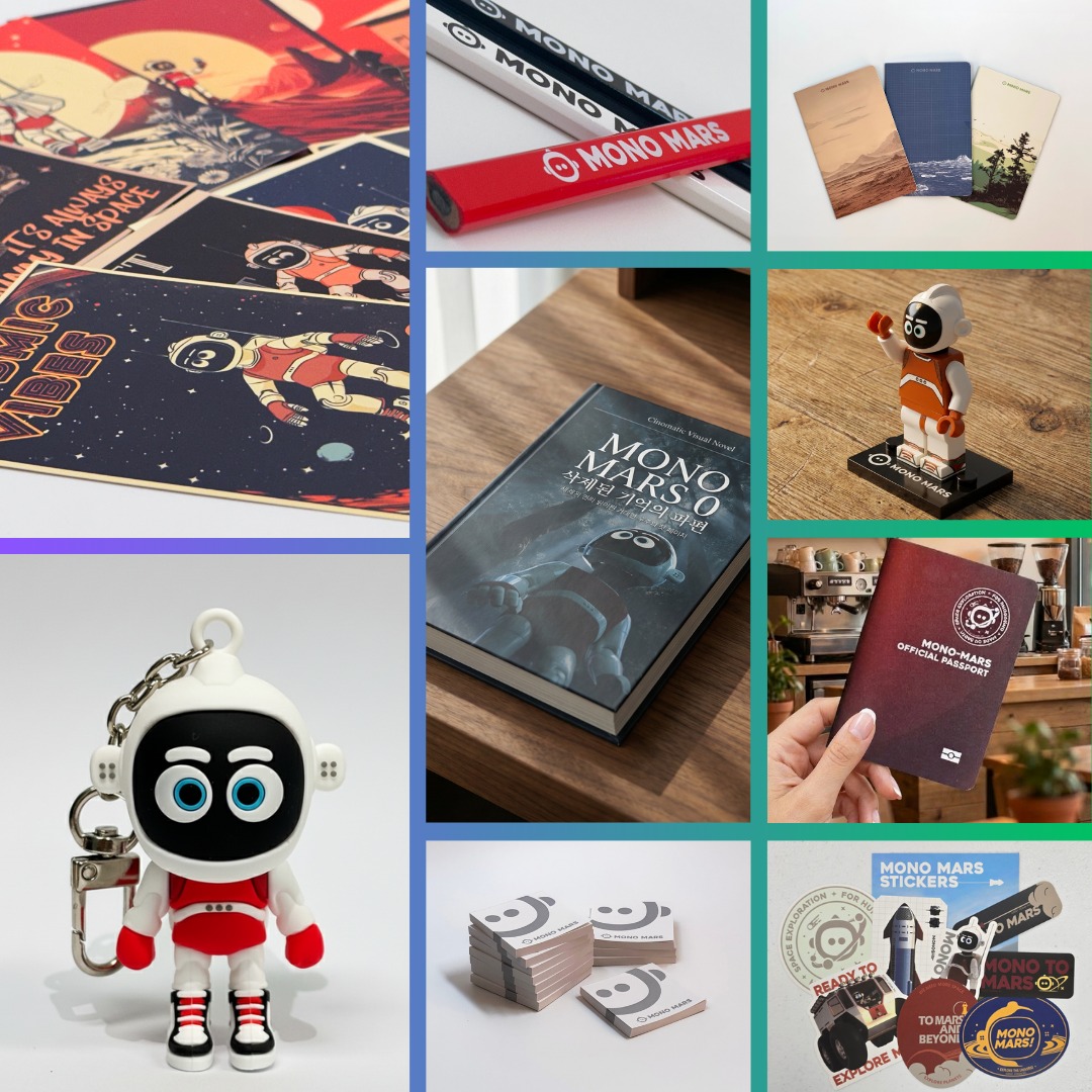 D-5! 3월 20일 드디어 공개! 품절되기 전에 빨리 프로필 링크 확인해 보세요!🏃♂️
비주얼 노벨 <MONO MARS 0>는 물론이고, 실물 깡패인 키링, 스티커, 여권 케이스까지... 구성이 미쳤거든요. ✨
이번 기회 놓치면 나중에 눈물 날지도 몰라! 🤖❤️ 지금 바로 구경하러 가기!
#책 #MONOMARS #크라우드펀딩 #텀블벅 #북스타그램