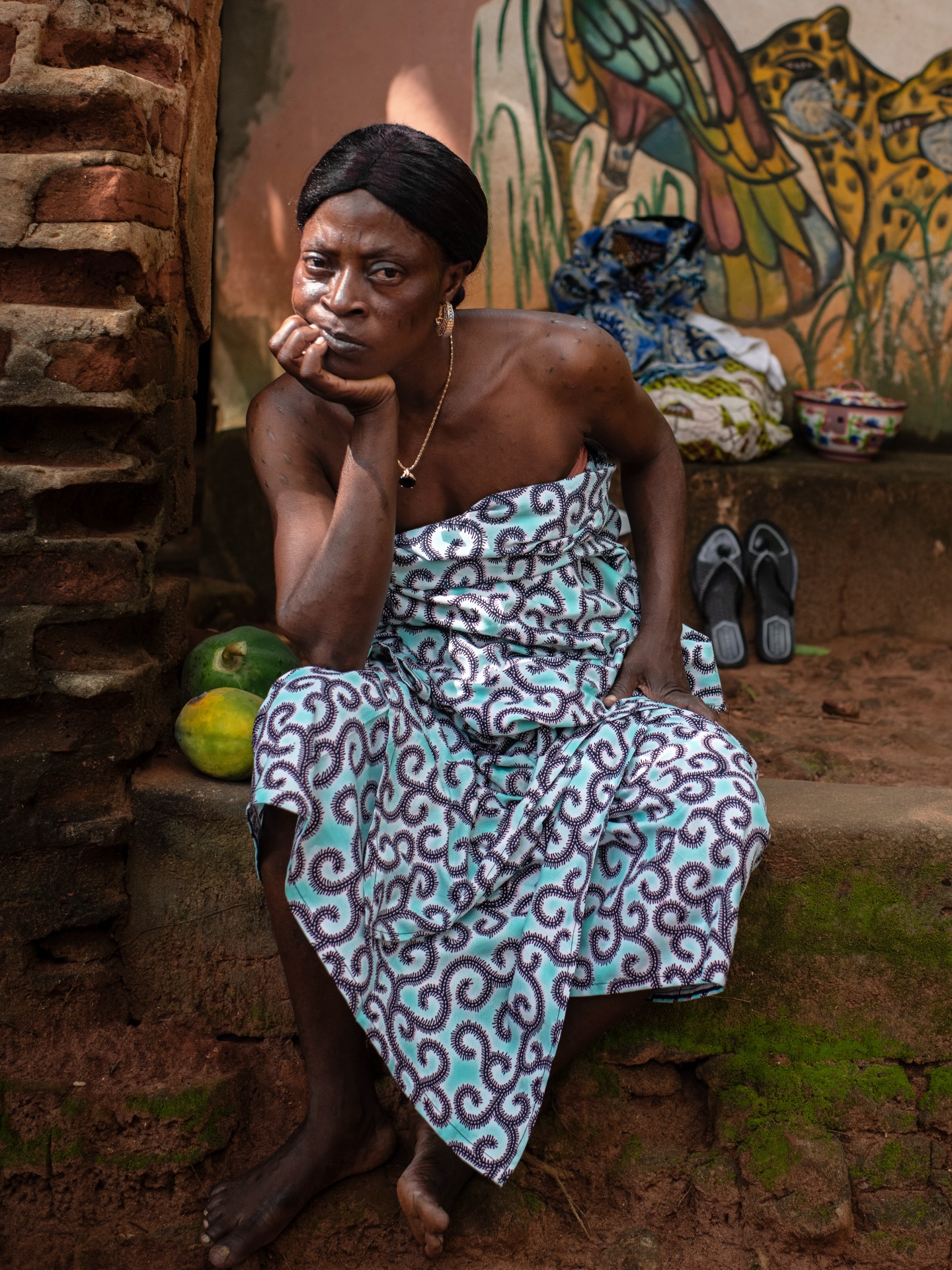 Vodun cosmology is originally rooted in a single creator principle, Mawu‑Lisa, uniting female and male forces and placing complementarity between women and men at the foundation of the system. Over time, however, institutional structures have largely developed in patriarchal directions, while some women still hold powerful ritual and social roles, the highest positions are generally reserved for men, who also often retain greater social approval for relationships outside marriage.
#womenphotographers #gettyreportage #peopleinframe