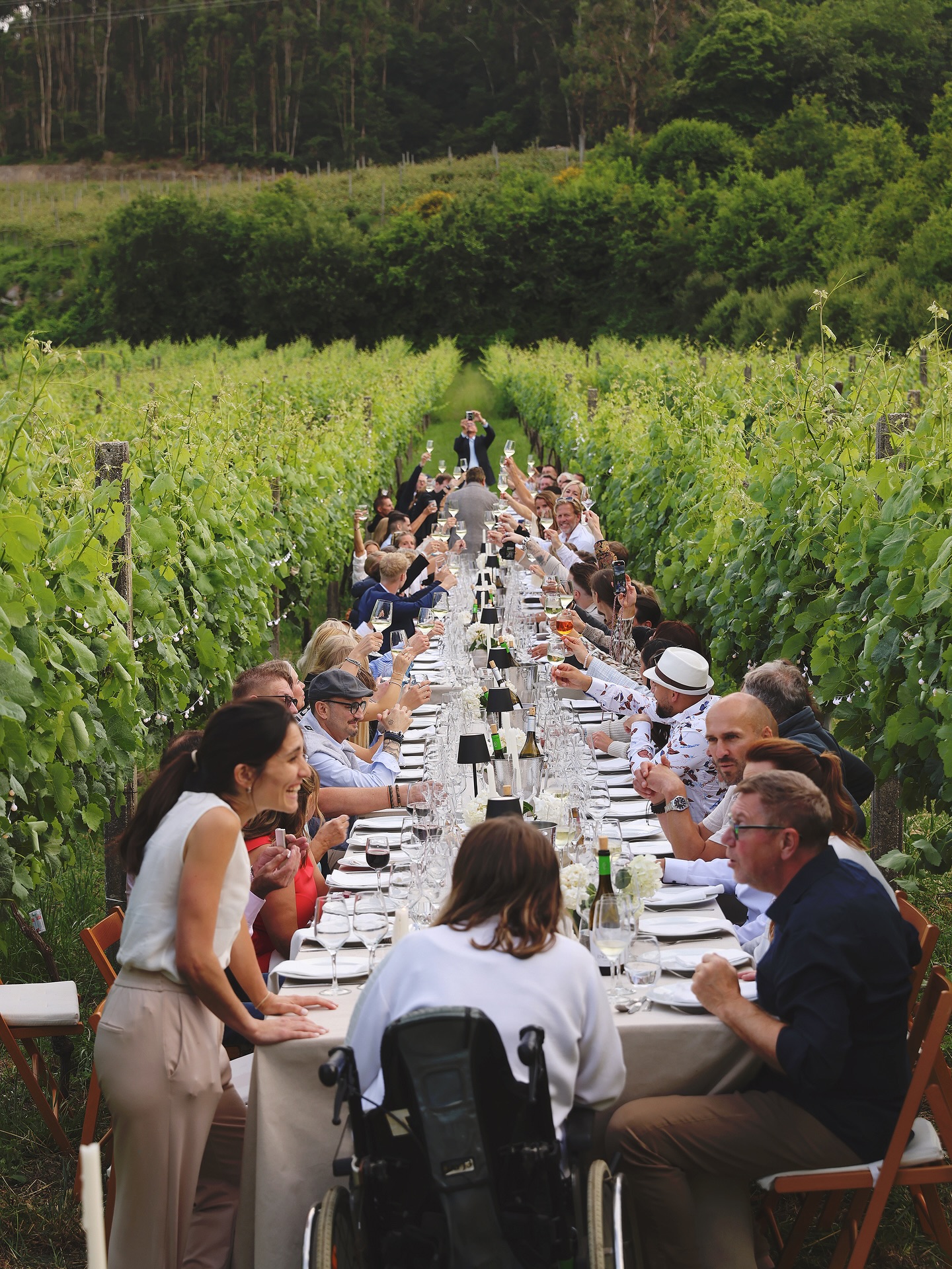 Na Quinta dos Encados, cada celebração ganha um cenário único.
Entre vinhas e paisagens tranquilas, criamos o ambiente ideal para momentos especiais - desde casamentos a eventos privados, sempre com a autenticidade, o cuidado e a proximidade que caracterizam a nossa quinta.
Contamos com uma equipa dedicada, profissional e unida, que acompanha cada detalhe para que cada evento seja vivido com tranquilidade e confiança.
__
EN
At Quinta dos Encados, every celebration gains a unique setting.
Among vineyards and peaceful landscapes, we create the perfect atmosphere for special moments - from weddings to private events, always with the authenticity, care, and personal touch that define our estate.
We rely on a dedicated, professional, and close-knit team that looks after every detail, ensuring each event is experienced with peace of mind and confidence.
#quintadosencados #casamentos #eventos #enoturismo #regiaodemarcadadosvinhosverdes