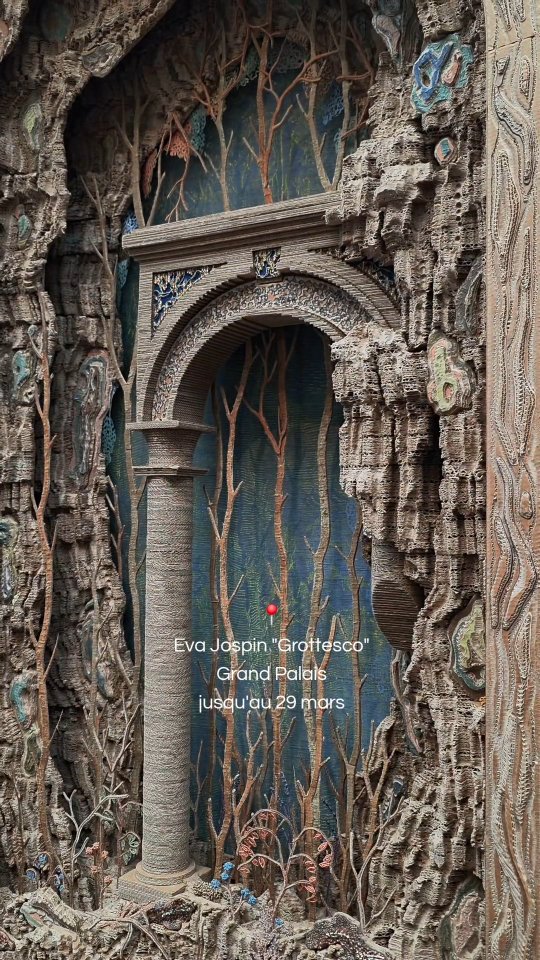 ✨️ Merveilleuse expo "Grottesco" d'Eva Jospin au Grand Palais ! Malgré l'affluence c'est un gros coup de coeur pour moi.
#evajospin #grandpalais #exposition #artcontemporain