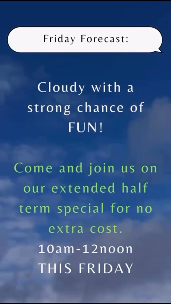 Come and join us this Friday for our half term special 10-12, celebrating Lunar new year and making pancakes on the fire 🥞 🔥