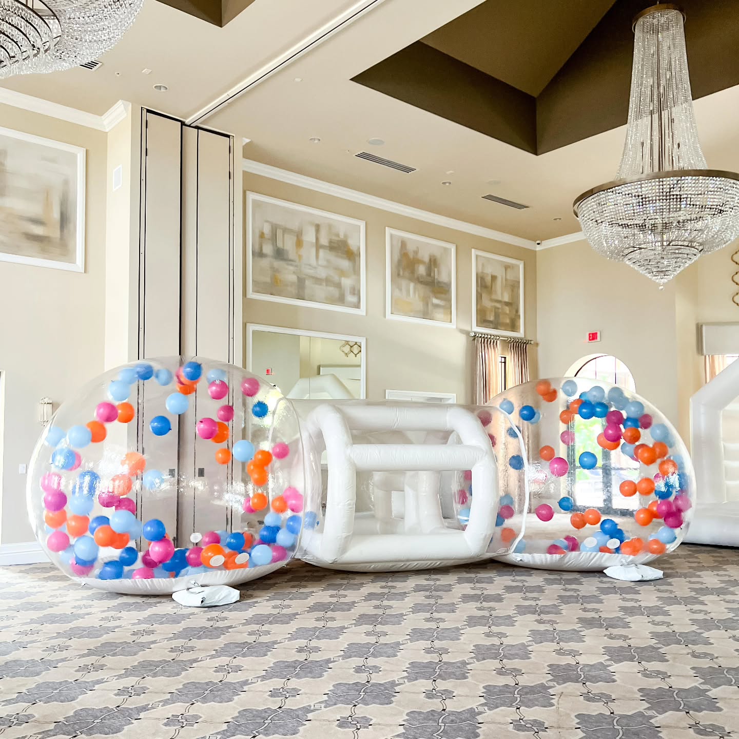 Why have one when you can have TWO? 🫧✨
Double the bubbles. Double the fun.
#bubblehouse #doublebubble