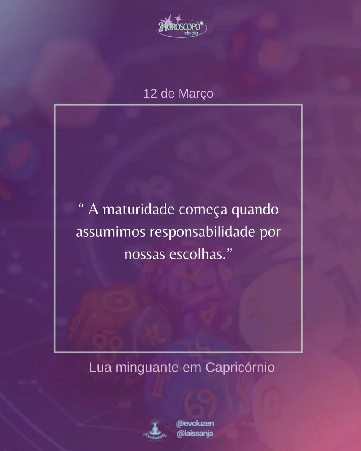 12 de março 🌟✨