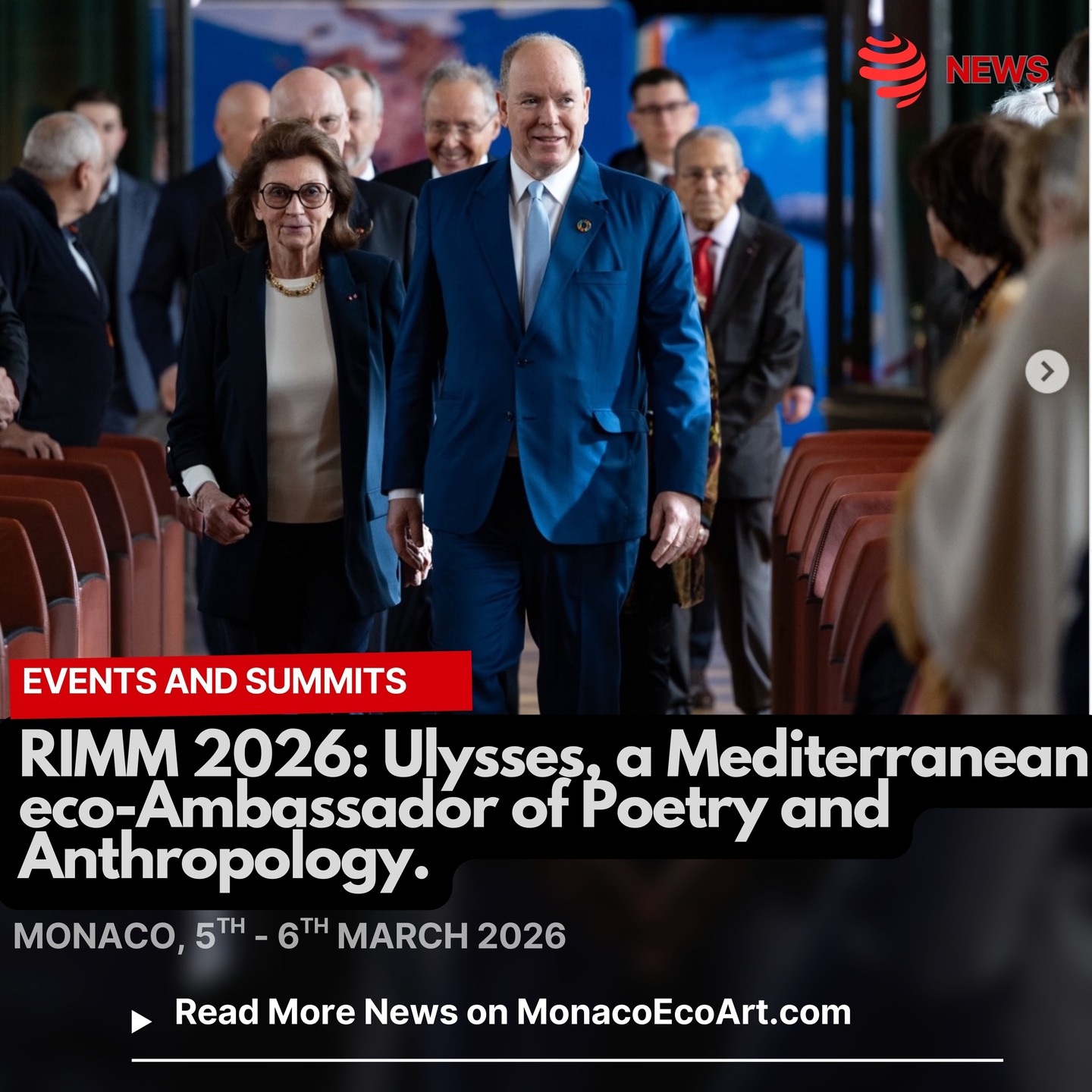 ✒🇲🇨 MONACŒCOART®
🏛️🌊🌐 EVENTS AND SUMMITS
🇬🇧🇺🇸 RIMM 2026: Ulysses, a Mediterranean eco-Ambassador of Poetry and Anthropology.
🇫🇷 RIMM 2026 : Ulysse, un Ambassadeur Durable de la Méditerranée entre Poésie et Anthropologie.
🇮🇹 RIMM 2026: Ulisse, un Ambasciatore Sostenibile del Mediterraneo tra Poesia ed Antropologia.
🇪🇸 RIMM 2026: Ulises, un Embajador Sostenible del Mediterráneo entre la Poesía y la Antropología.
Read the full text of the article at: www.monacoecoart.com
#Sustainability #MediterraneanVibes #art #resilience #heritage #history #culture #myth #ancient #greece #cinema #photography #poetry #literature #anthropology #philosophy #past #present #future 📸 © Rencontres Internationales Monaco et la Méditerranée @gvt_monaco @palaisprincierdemonaco @oceanomonaco - Contents and Layout: © MonacoEcoArt.com