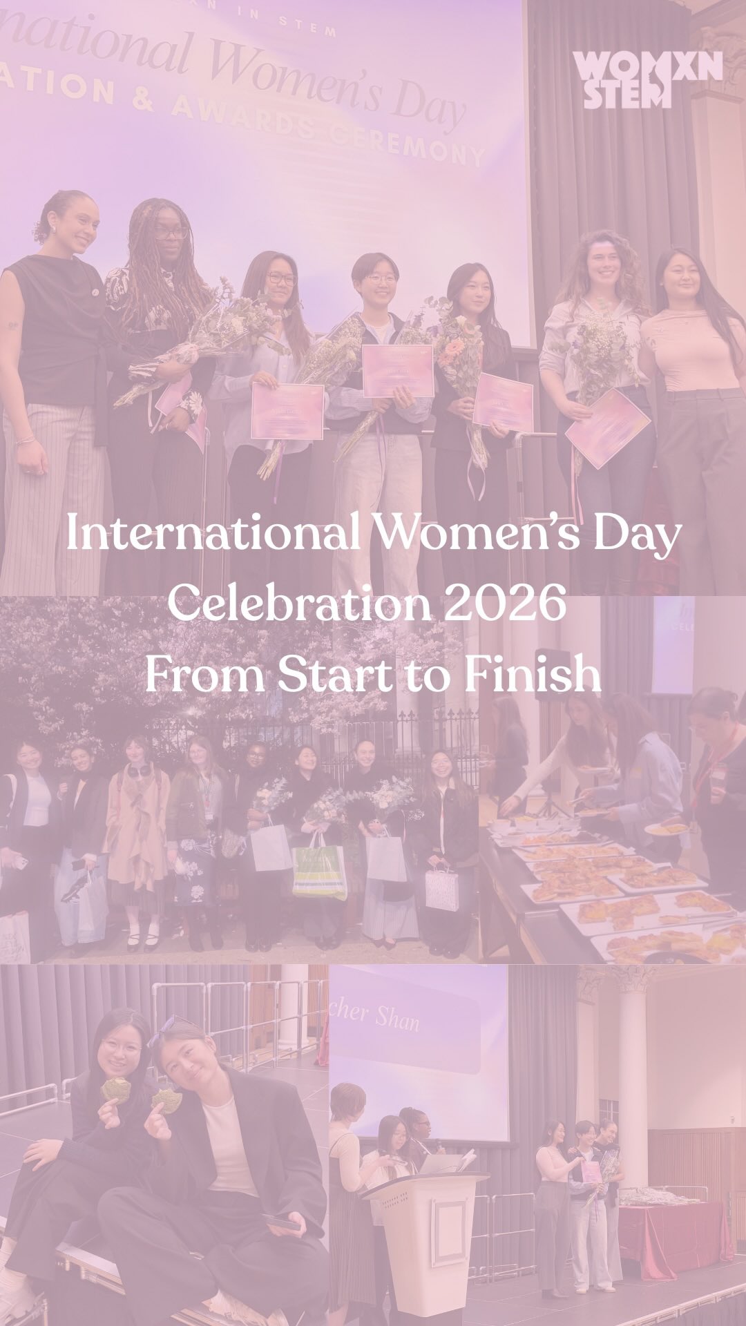 From set-up to post-event photoshoot, take a look back to our International Women’s Day Celebration & Awards Ceremony we had last week 💐
Thank you to everyone who joined us and huge congratulations to our award winners– this event exists to celebrate your contribution to our community, and we are proud to have you 💗
