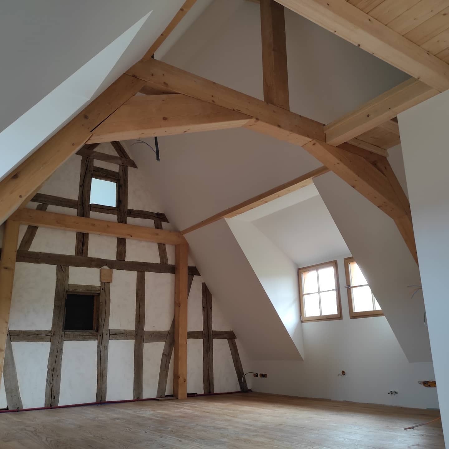 Rénovation agrandissement d'une maison à colombages. #alsace #colombages #colombagealsacien #architecture