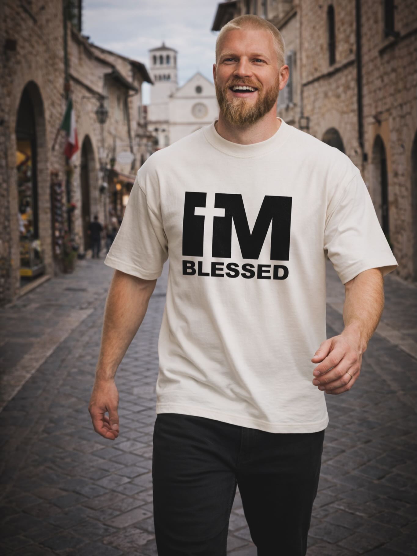 Na estampa de “I’m Blessed”, o “I” (Eu) dá lugar à cruz, materializando uma das verdades mais reais da fé: a nossa identidade não nasce de nós mesmos, mas da graça.
Não vestimos positividade vazia; vestimos uma convicção inabalável. Carregue no peito a origem da sua verdadeira bênção.
Vá de Fides✨
#usefides #fides #fé #blessed #god