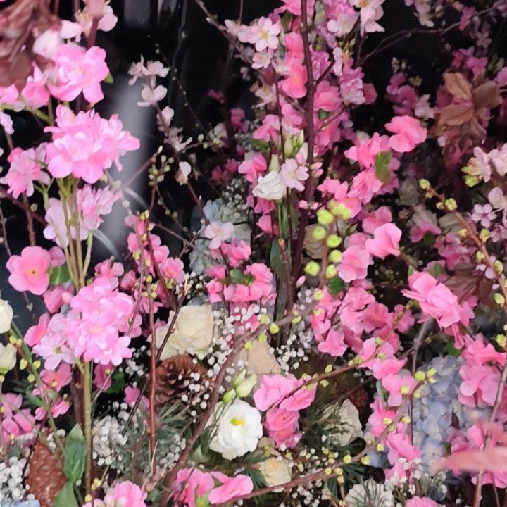 😍😍 Mais quelle journée !!!!!! 😱😱
Aujourd'hui, on a eu une sacrée journée !!
Ça a commencé par notre amie la neige 😓🤣 même si on s'attendait à du mauvais temps, on a jamais pensé à ce point là tiens! ☺️
Après un chargement (humide 🤣) nous avons pris la route pour chapeau cornu vers 11h !
Direction le caveau pour commencer puis la cour intérieure pour la cérémonie laïque !
Timing serré! Il fallait être rentrées pour 14h30 pour un atelier EVJF au magasin, 16 nanas !, hey bien avec un petit décalage horaire on a réussi !!! Et c'était un super atelier en plus !
Ensuite, rangement du magasin, et.... réaménagement total du coup 🤣
Bref des journées chargées, mais comme on aime, avec en plus plein de clients en même temps au magasin 'classique' 🤭🤭😙😙
Demain je vous dévoile tout ça en entier!
Je laisse profiter mes mariés du jour, ils lancent la saison avec un mariage thème Sakura, Japon et One Piece 💐
Belle soirée à tous!!
🩷🩷🩷🩷🩷🩷🩷🩷🩷🩷🩷🩷