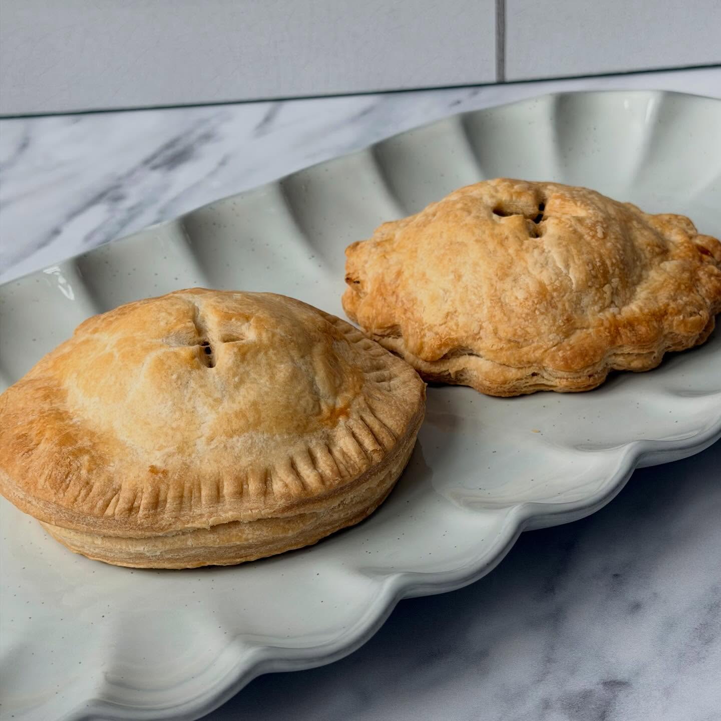 Ok - it’s a belated Pi Day post! We did celebrate both Pi Day and Pi Day+1! The first 2 pix are test runs for a future farmers market offering of a savory pie. 😋 These were mini beef Picadillo pies and were delish! The 3rd picture is a spinach and mushroom quiche that is still cooling in the kitchen for a late dinner. Quiche = 🥚 🥧, right?