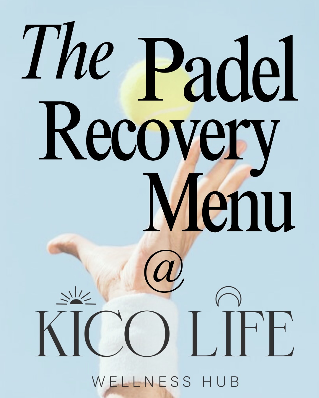 Padel players - this one’s for you. Your recovery starts here at Kico Life.
📱 072 039 1934