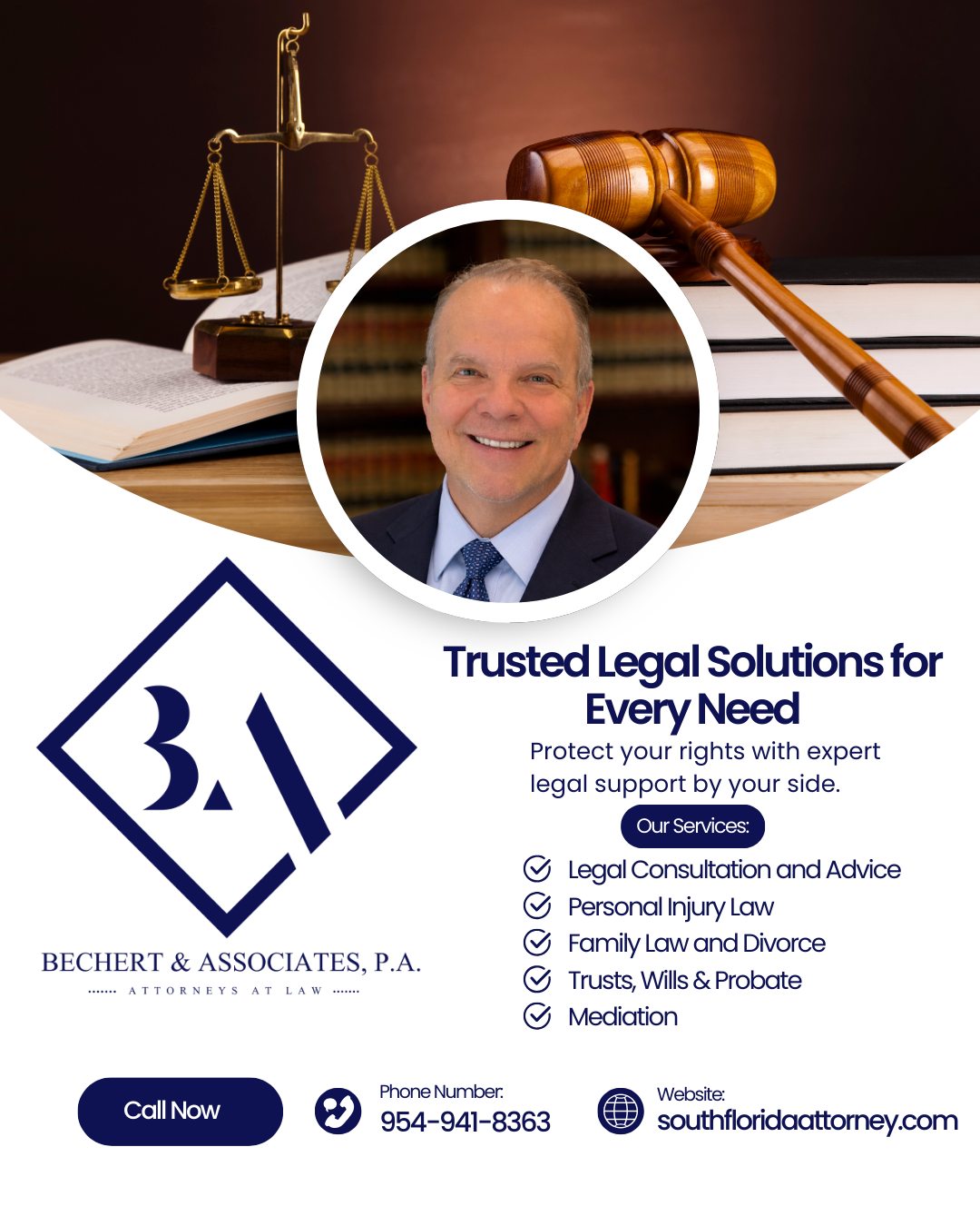 ⚖️ ❤️ BECHERT & ASSOCIATES
954-941-8363
Info@Southfloridaattorney.com
southfloridaattorney.com
#Floridawills #floridaprobate #floridacats #floridadogs #pompanobeach #floridalawyer