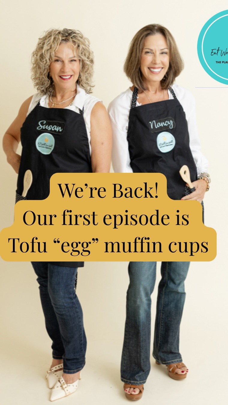 Healthy eating becomes a whole lot easier when good food is already made.
These Tofu Veggie “Egg” Muffins are one of our favorite plant-powered meal prep recipes.
They’re:�🌱 high protein�🌱 full of vegetables�🌱 perfect for grab-and-go meals�🌱 great for brunch or entertaining
We’re kicking off the new season of Eat Well, Live Well with Nancy & Susan with recipes designed to make plant powered healthy eating simple, and always delicious and nutritious.
Watch the full episode on YouTube and grab the recipe! Link in bio.
#plantbasedrecipes #veganmealprep #plantpowered #eatwelllivewell #highproteinvegan